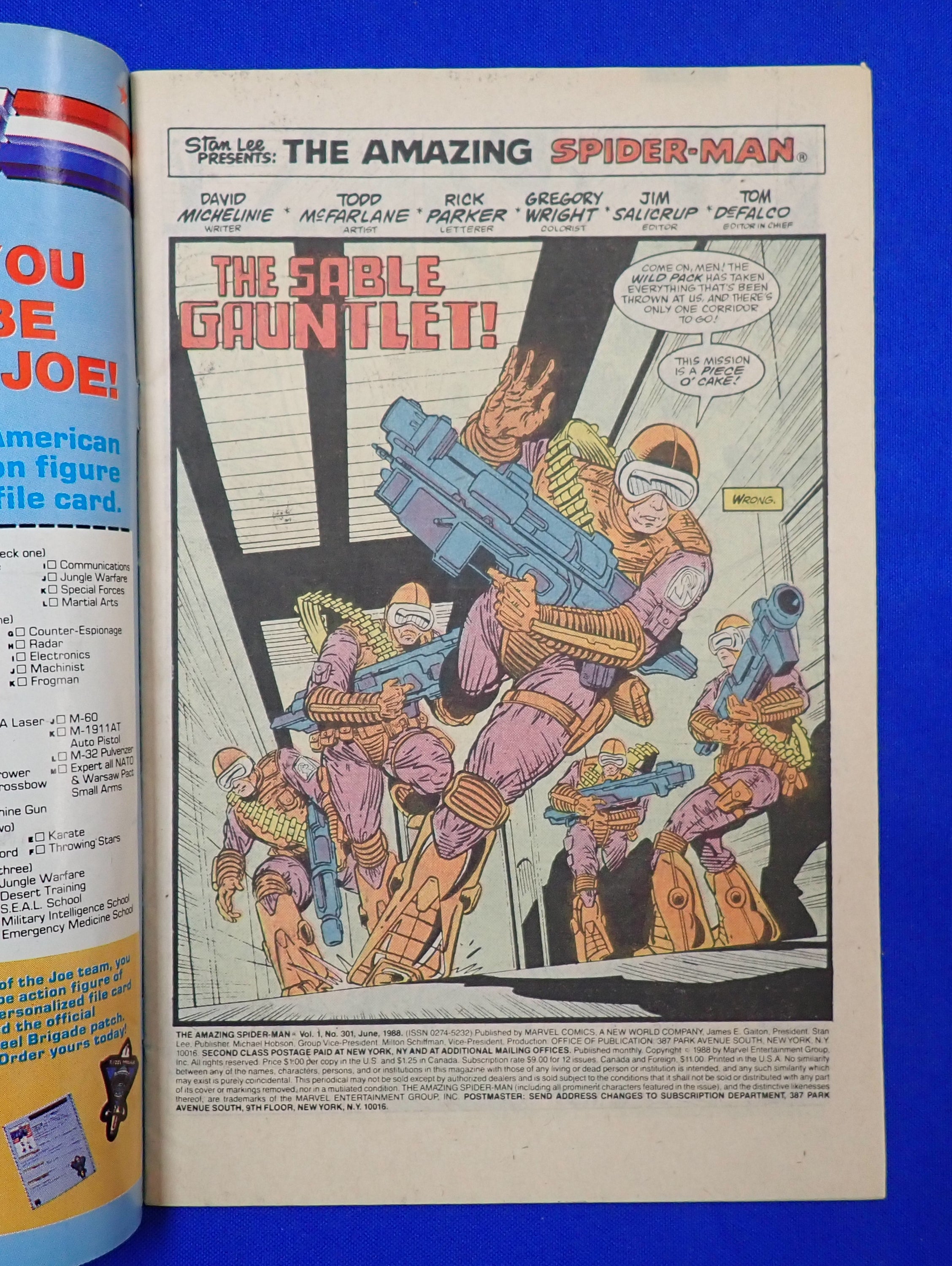 Amazing Spider-Man #301 (1988) - FN/VF (7.0)