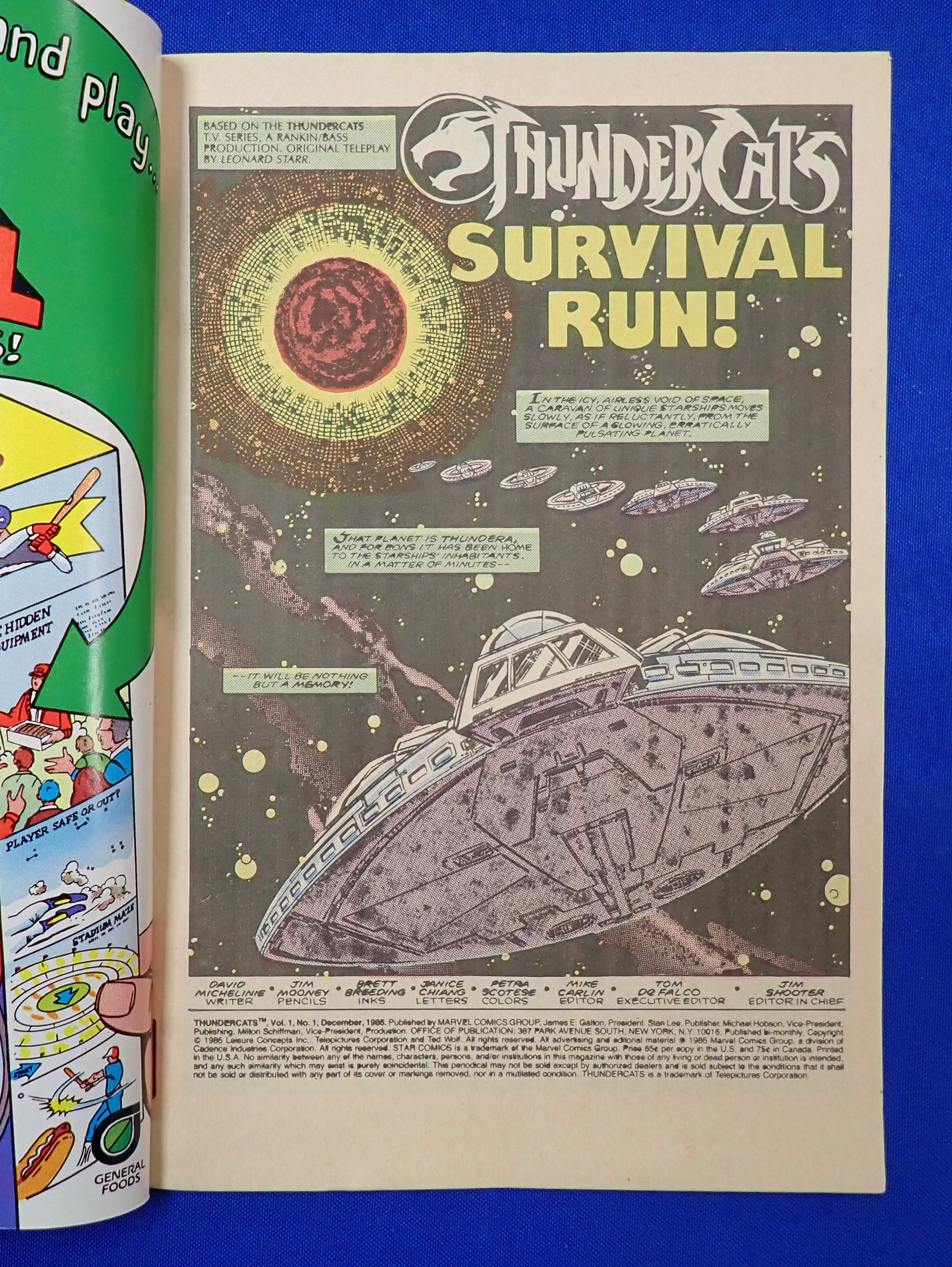 Thundercats #1 (1985) - VF (8.0)
