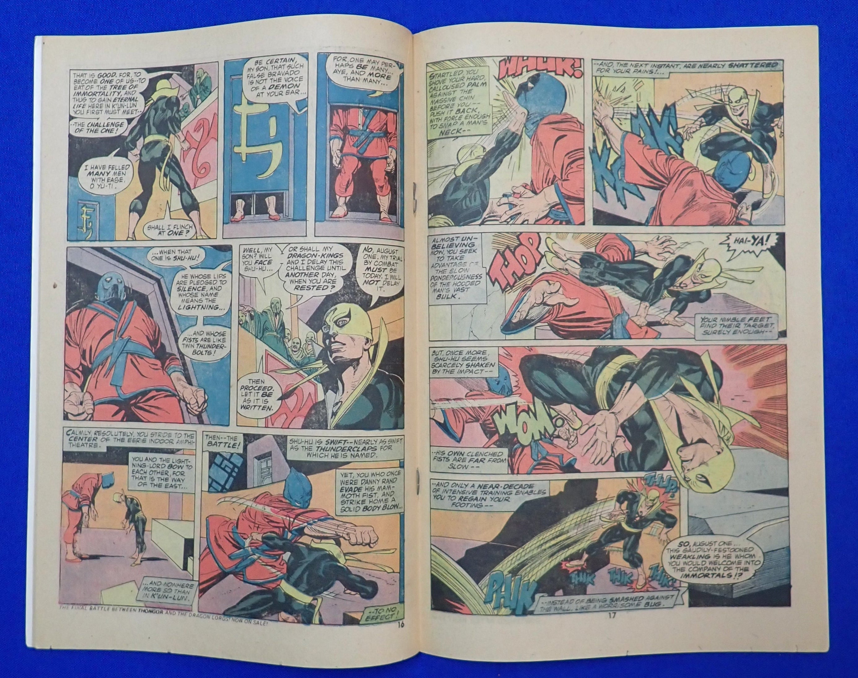 Marvel Premiere #15 (1974) - VF (8.0) - 1st Iron Fist