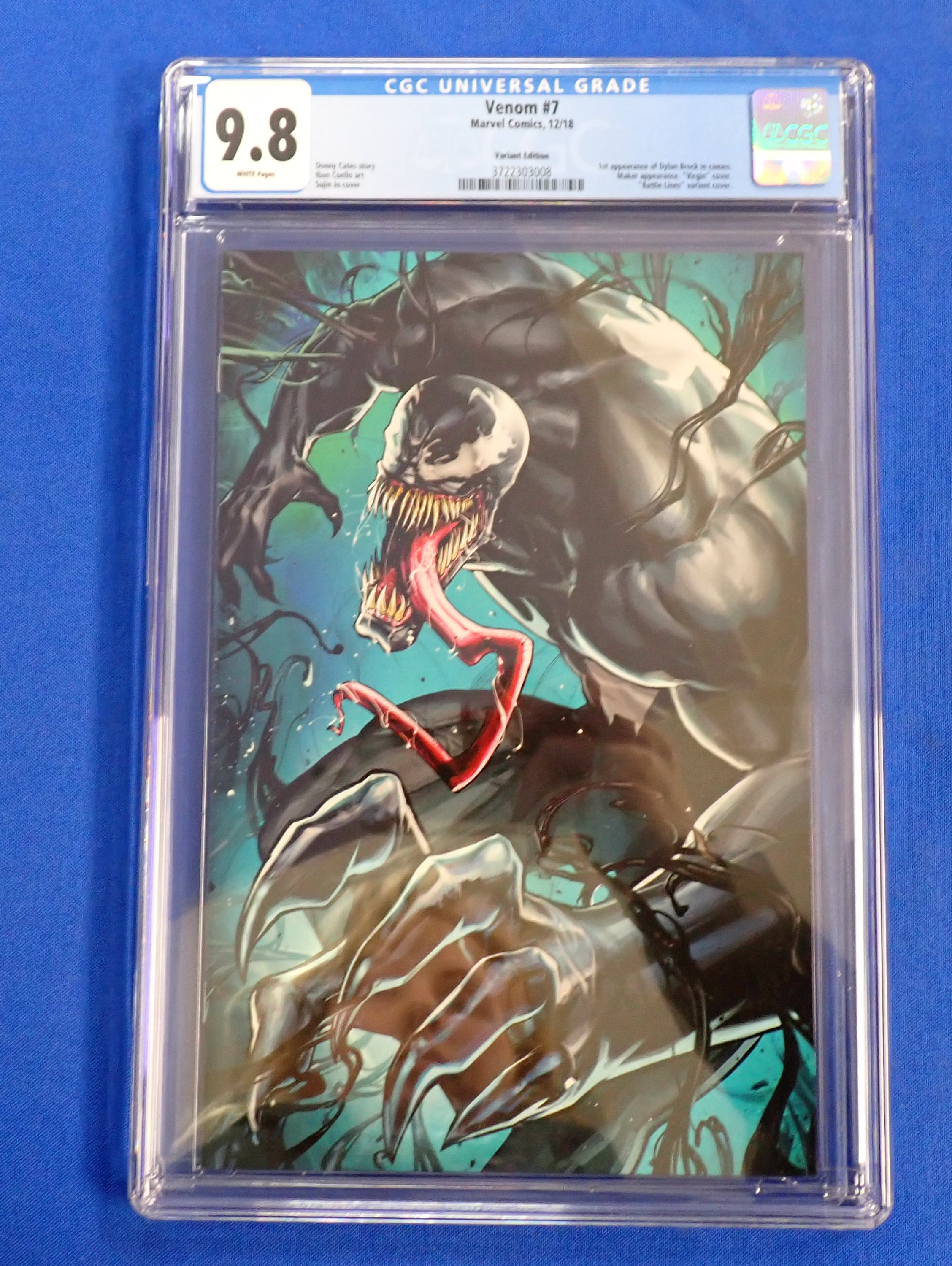 Venom #7 (2018) Sujin Jo Variant CGC 9.8
