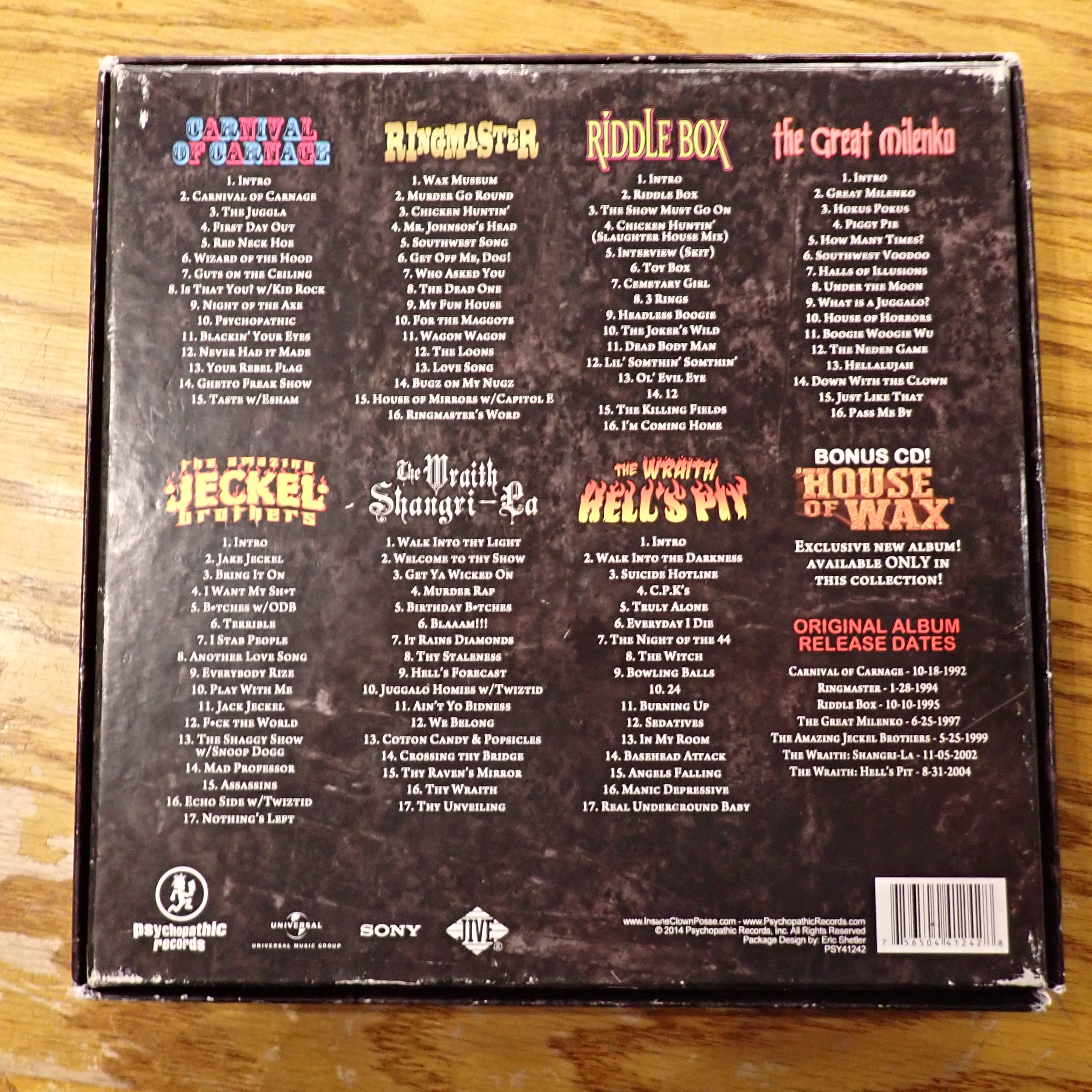 Insane Clown Posse – The First Six (Box Set) – Infinity Flux