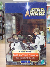 Load image into Gallery viewer, Star Wars A New Hope Hasbro Death Star Trash Compactor Set 1 Han &amp; Luke
