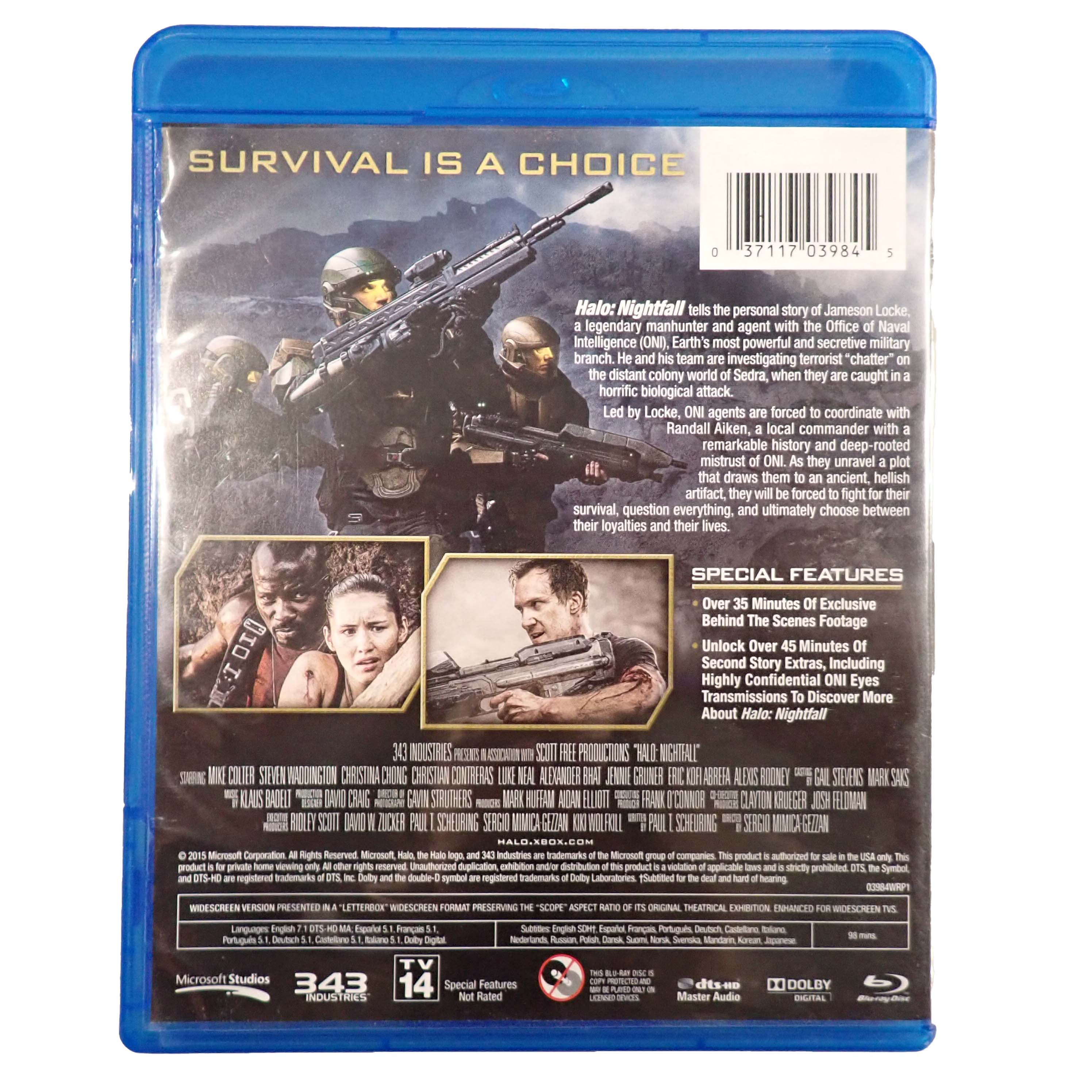 Halo: Nightfall - [Blu-Ray] (Pre-Owned)