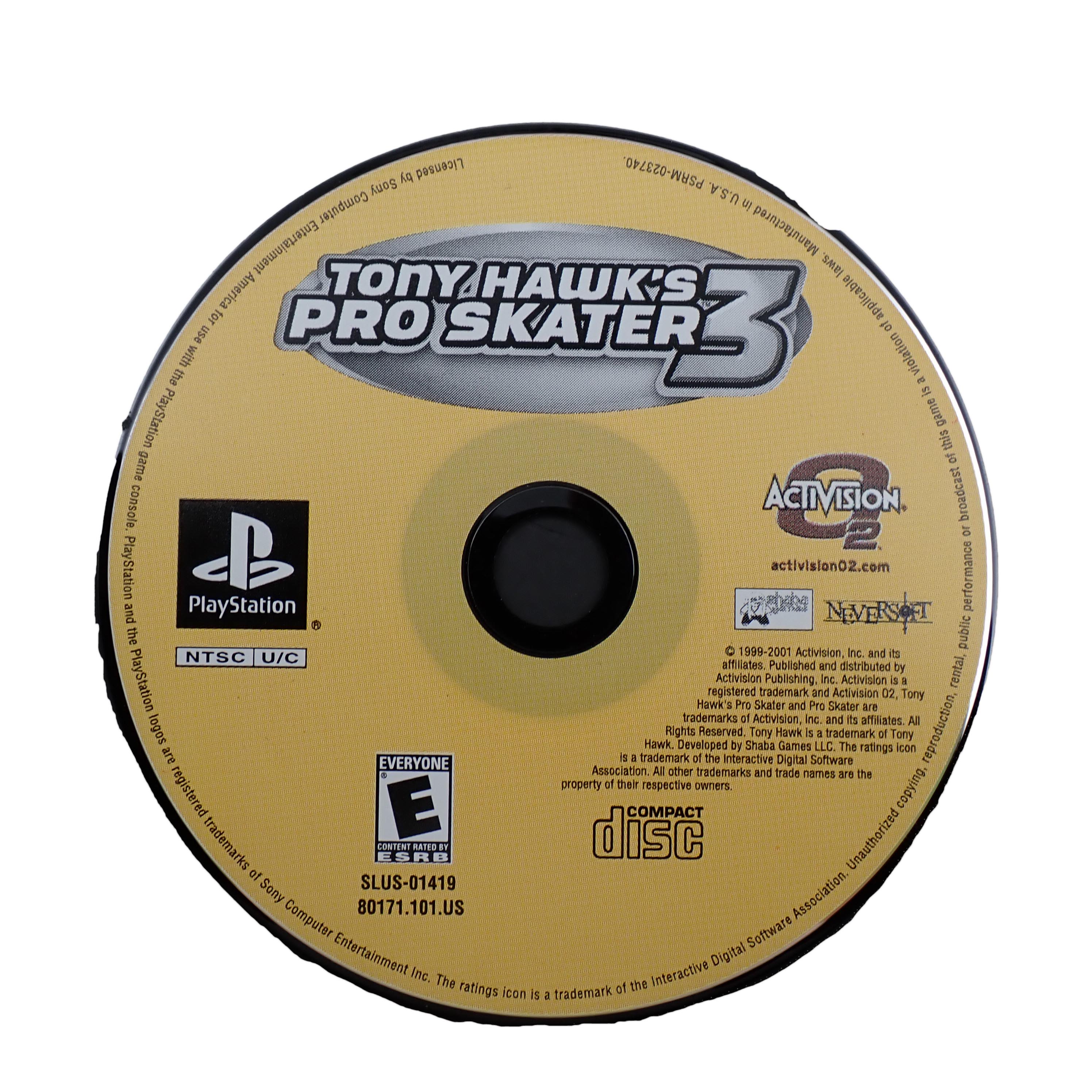 Tony Hawk's Pro Skater 3 [Loose] - PlayStation
