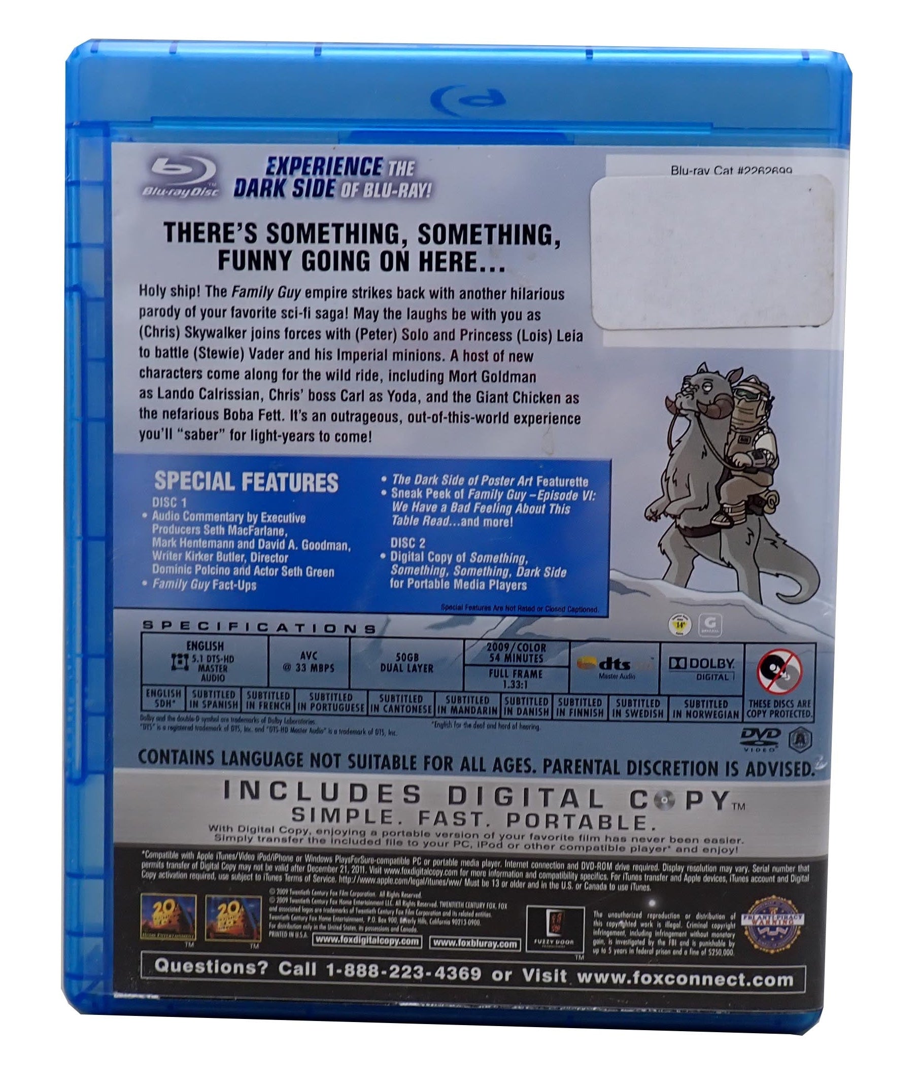 Family Guy: Something, Something, Something Dark Side - [DVD] (Pre-Owned)