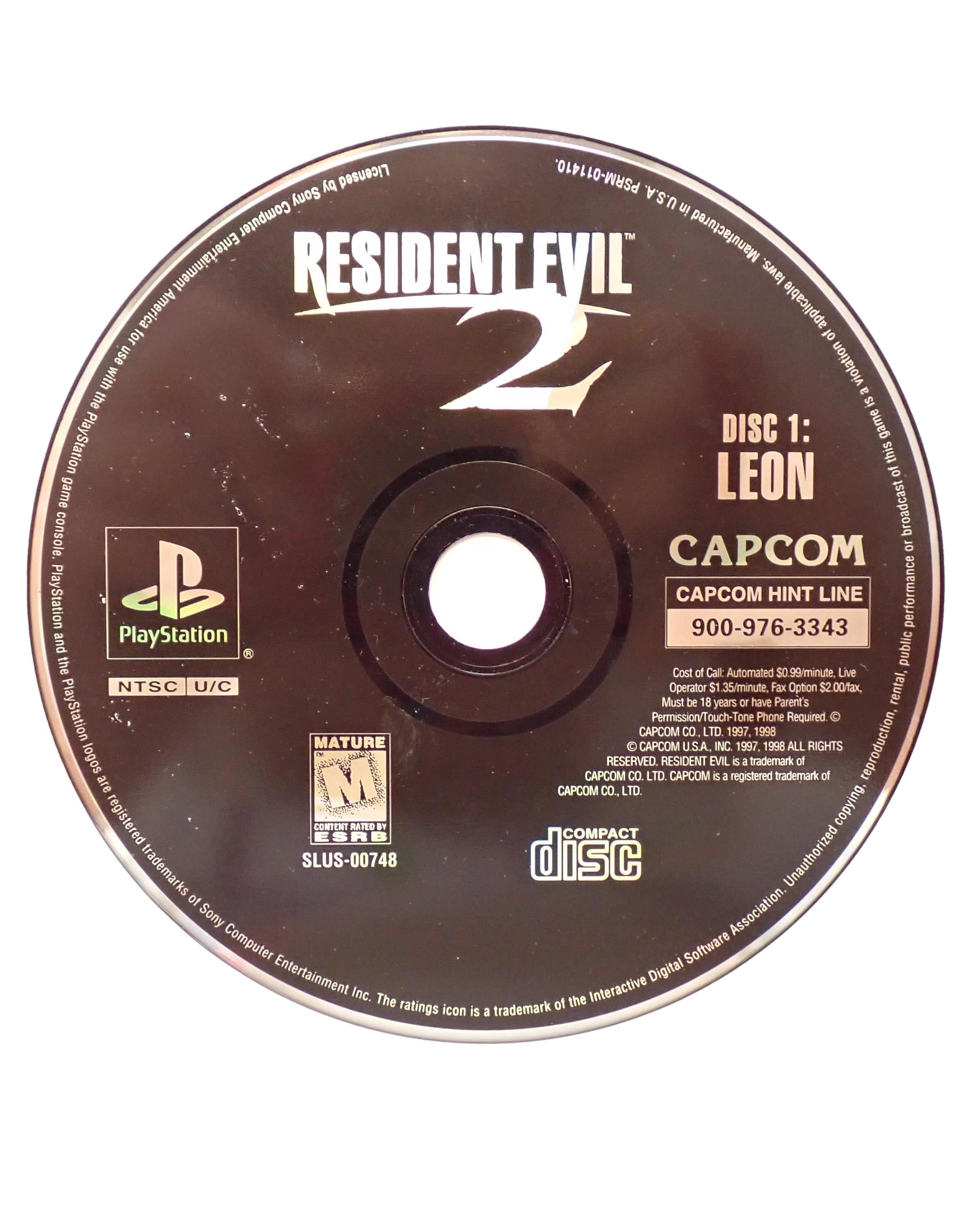 Resident Evil 2 (Greatest Hits) [Loose] - PS1