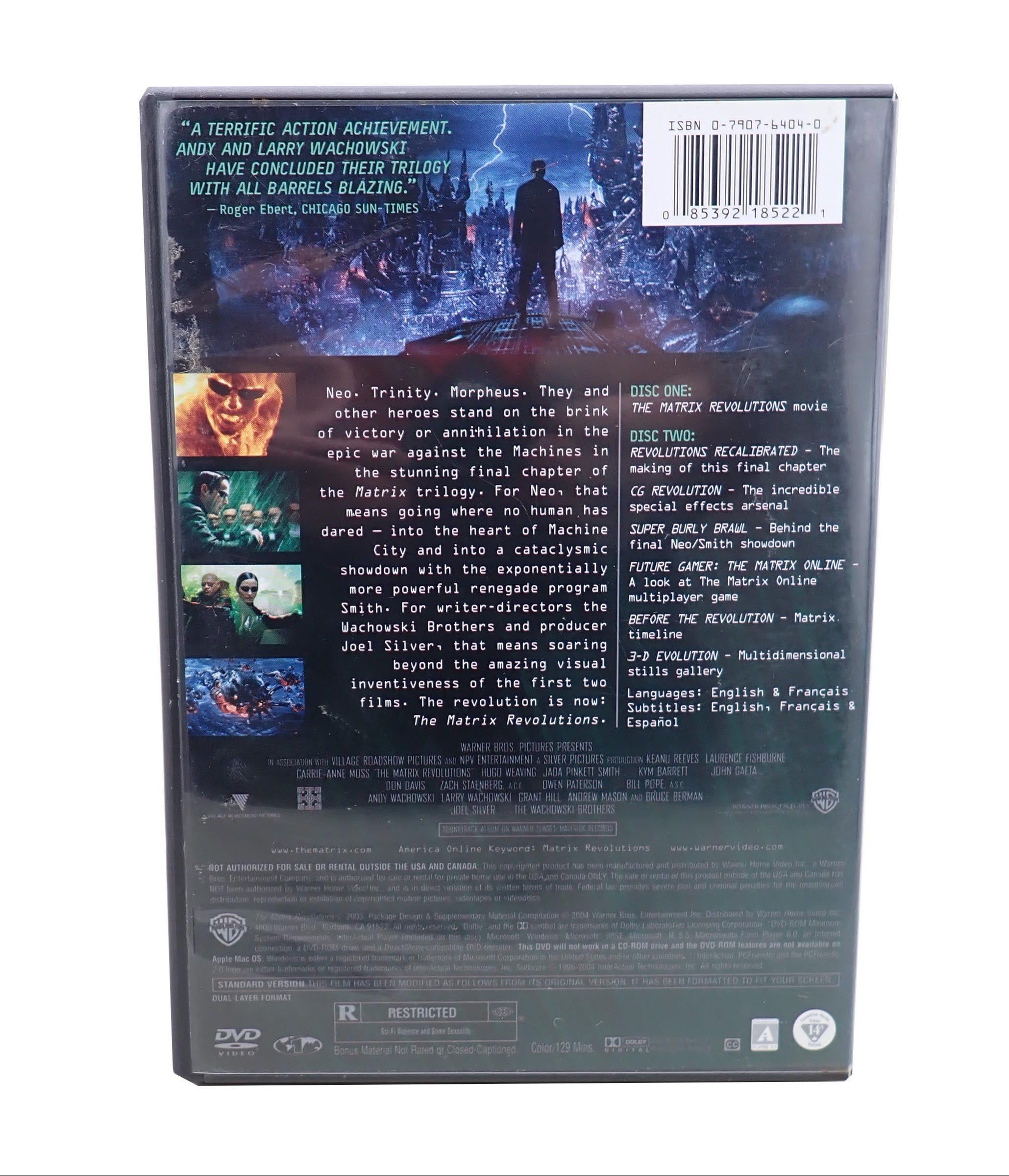 Matrix Revolutions (2-Disc Fullscreen Version) - [DVD] (Pre-Owned)