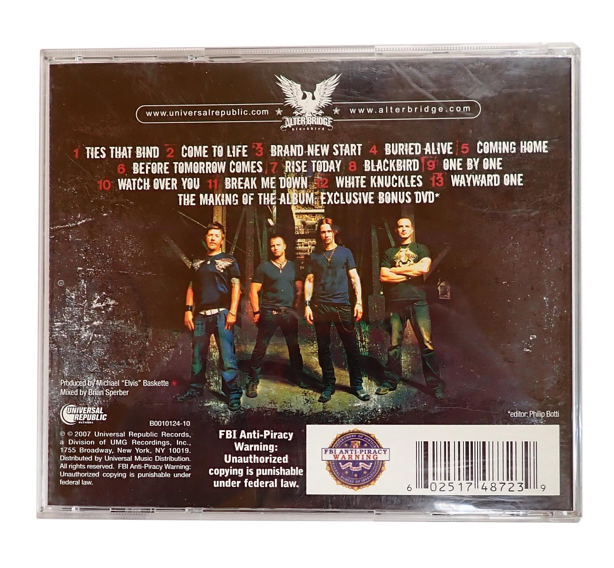 Alter Bridge - Blackbird - CD