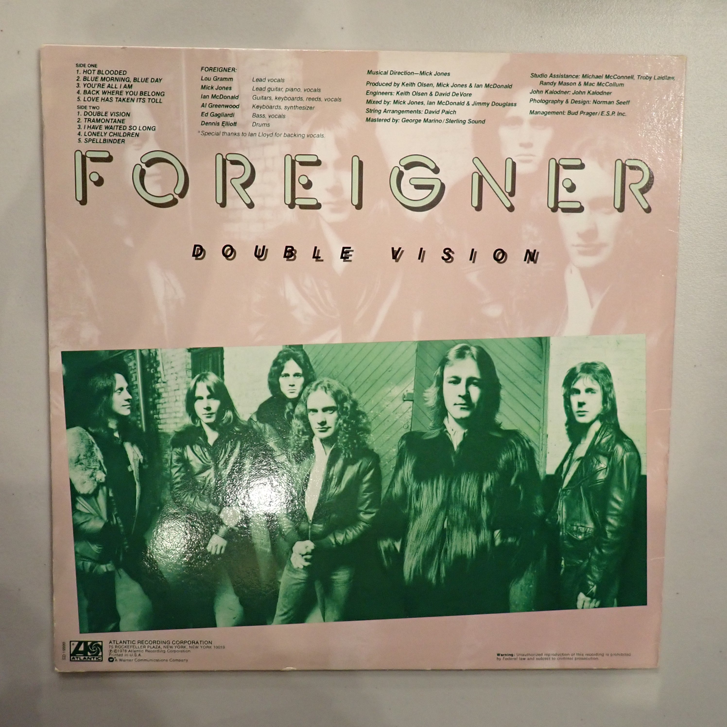 Foreigner - Double Vision