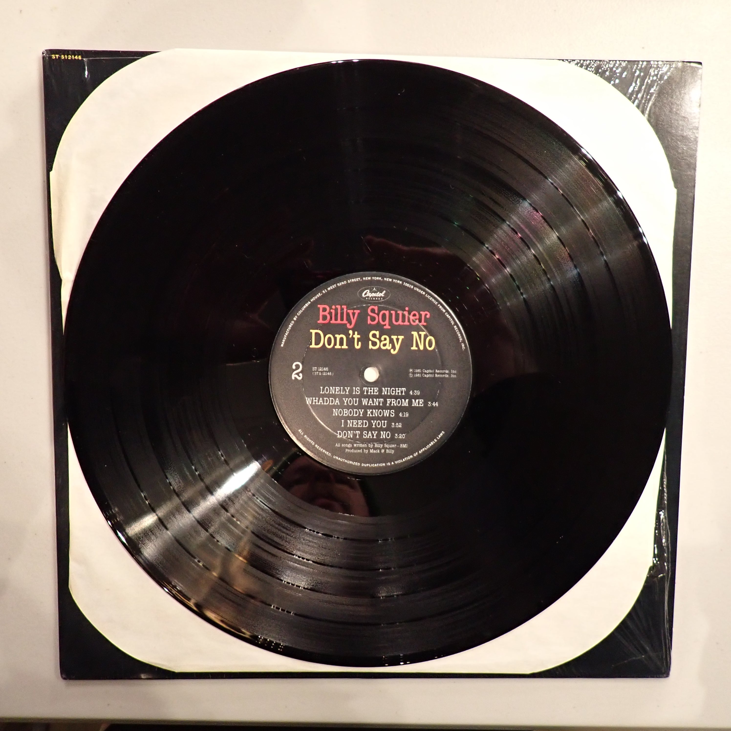 Billy Squier - Dont Say No