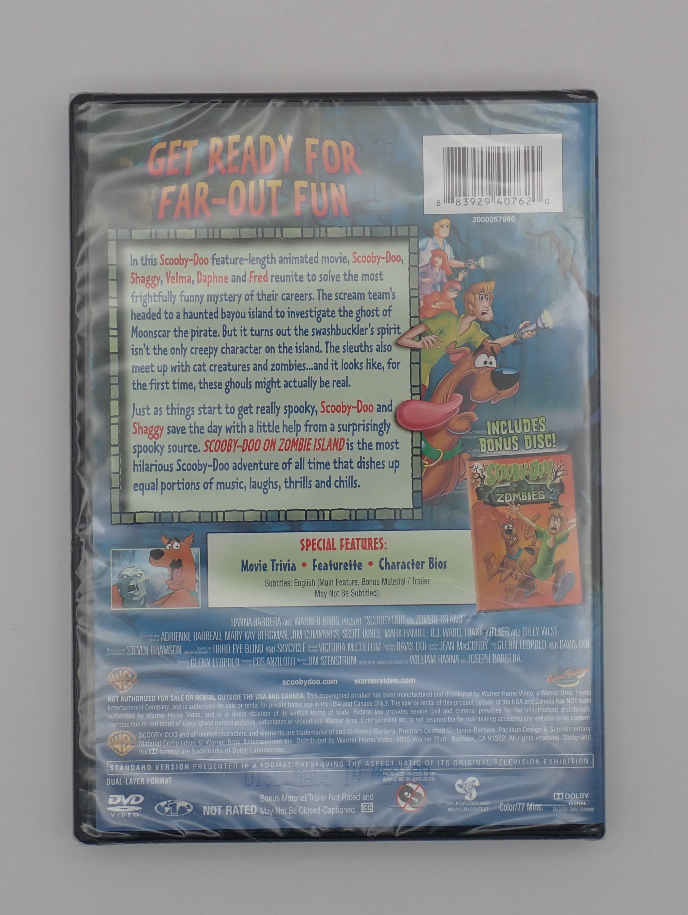 Scooby-Doo on Zombie Island - DVD