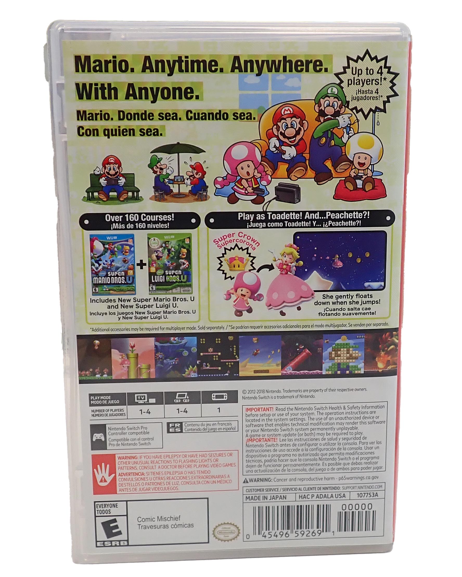 New Super Mario Bros U Deluxe - Switch