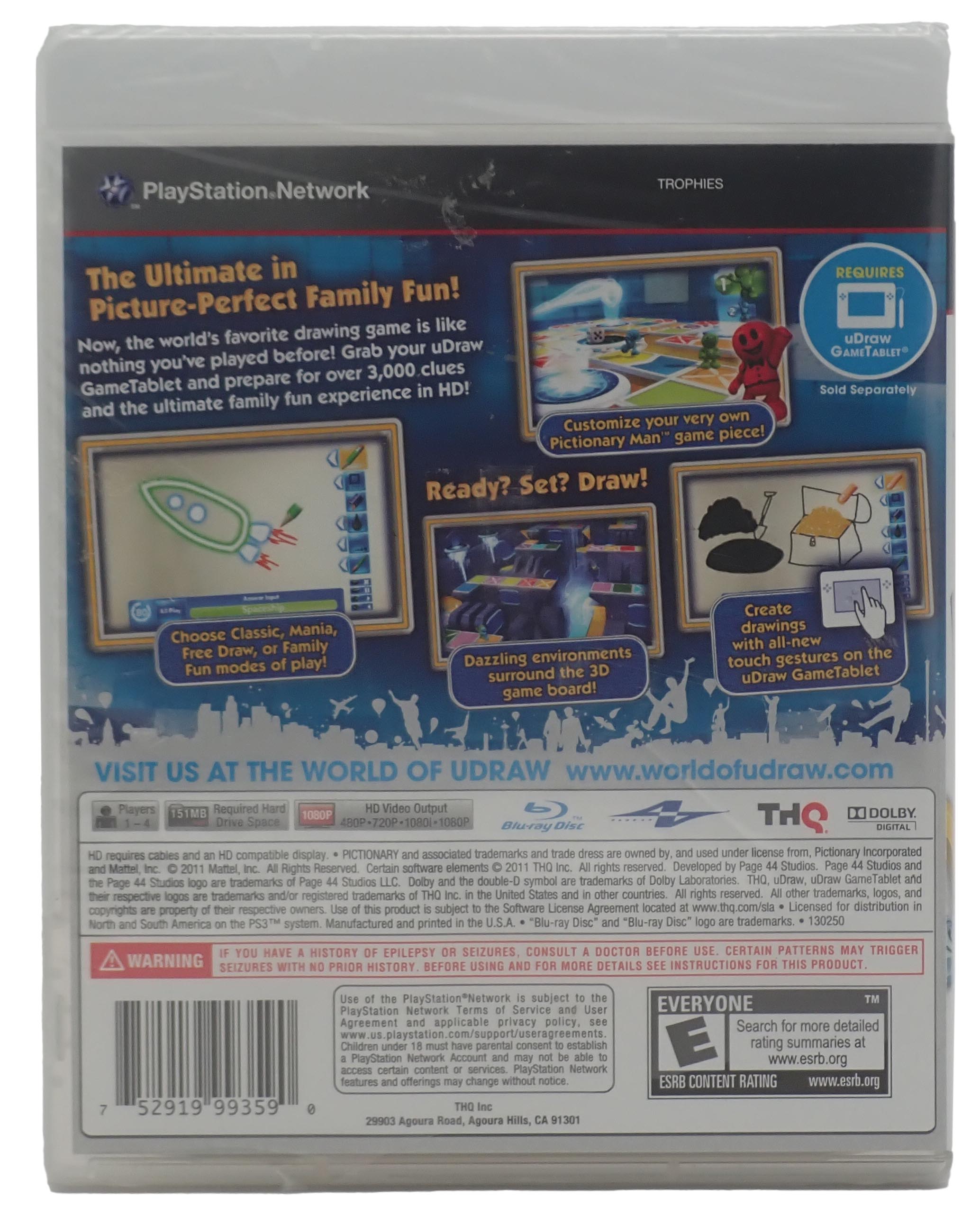 Pictionary Ultimate Edition [Sealed] - PS3