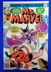 Ms. Marvel #9 (1977) - FN (6.0) - 1st Deathbird