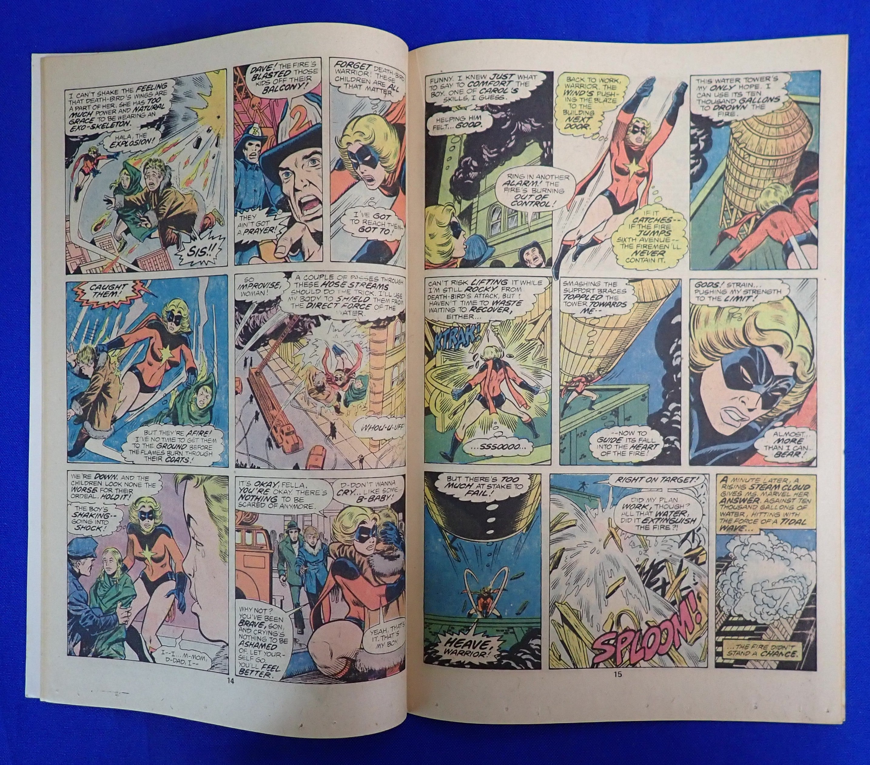 Ms. Marvel #9 (1977) - FN (6.0) - 1st Deathbird