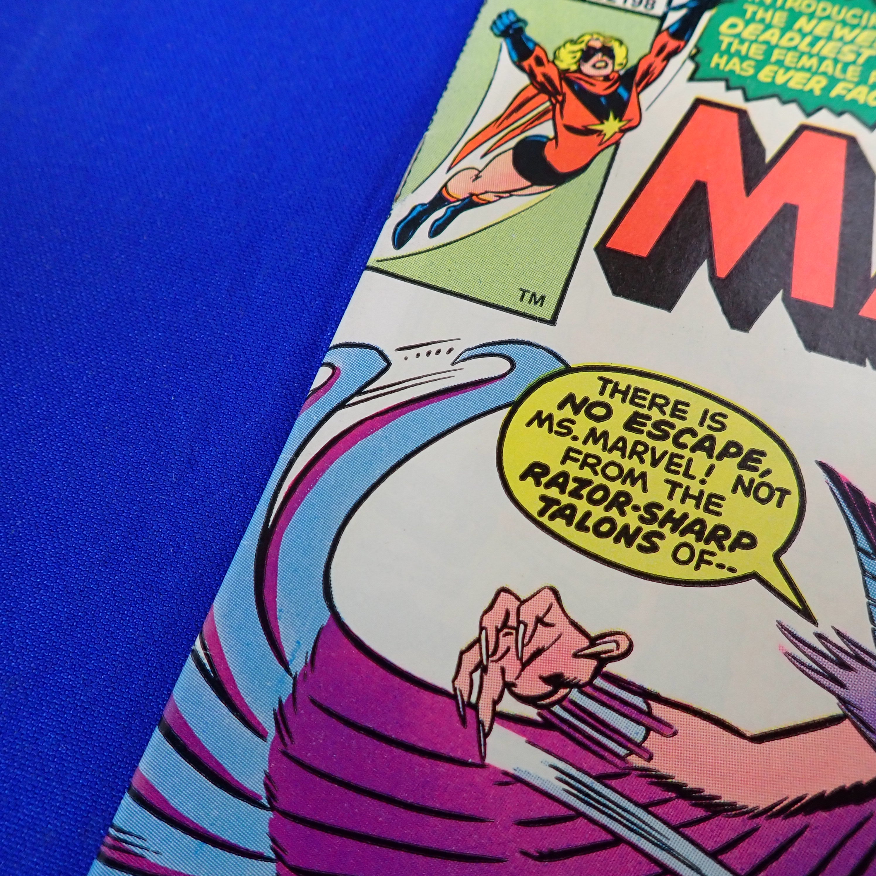 Ms. Marvel #9 (1977) - FN (6.0) - 1st Deathbird