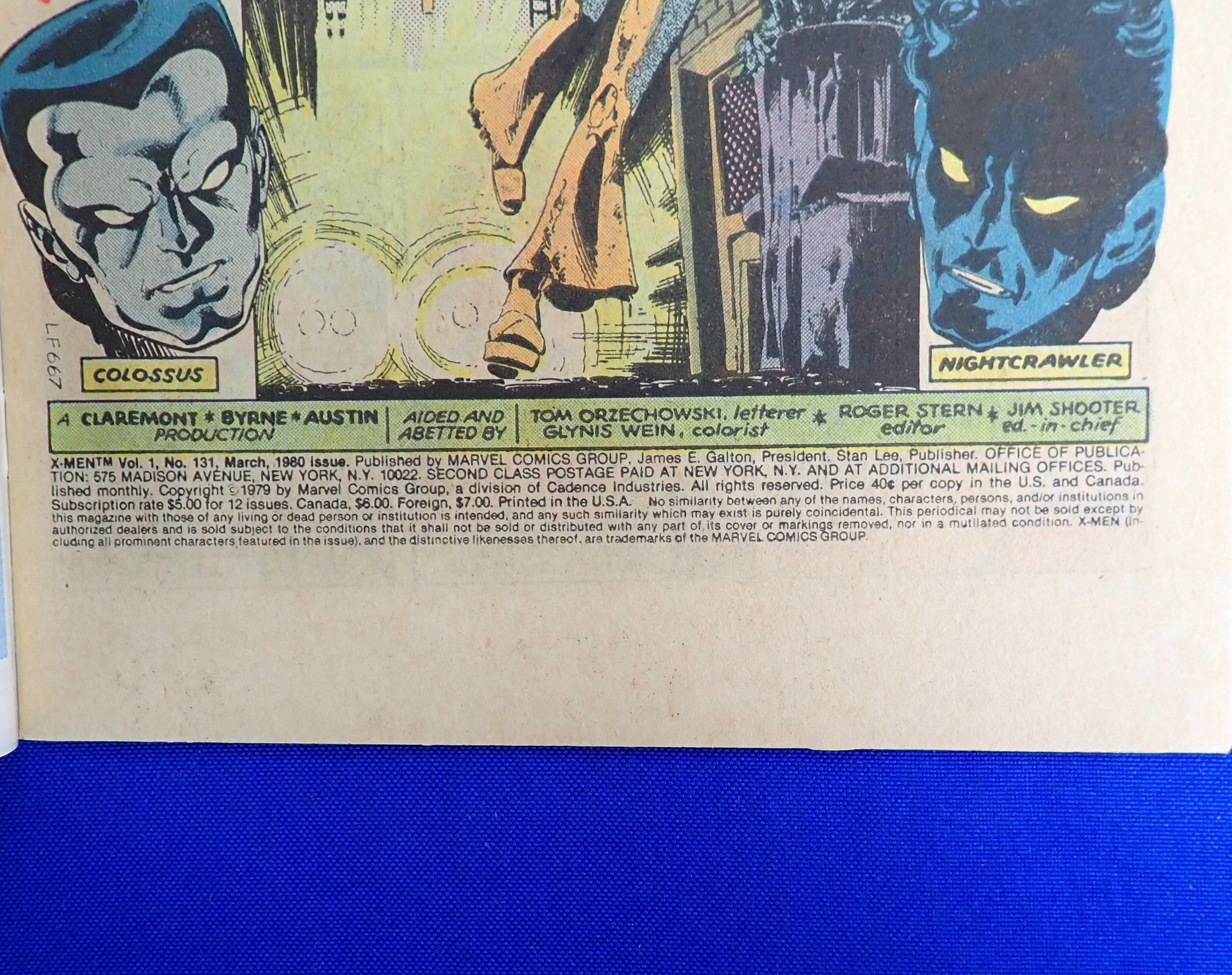Uncanny X-Men #131 (1980) - VF (8.0) - 1st Cover App. Emma Frost