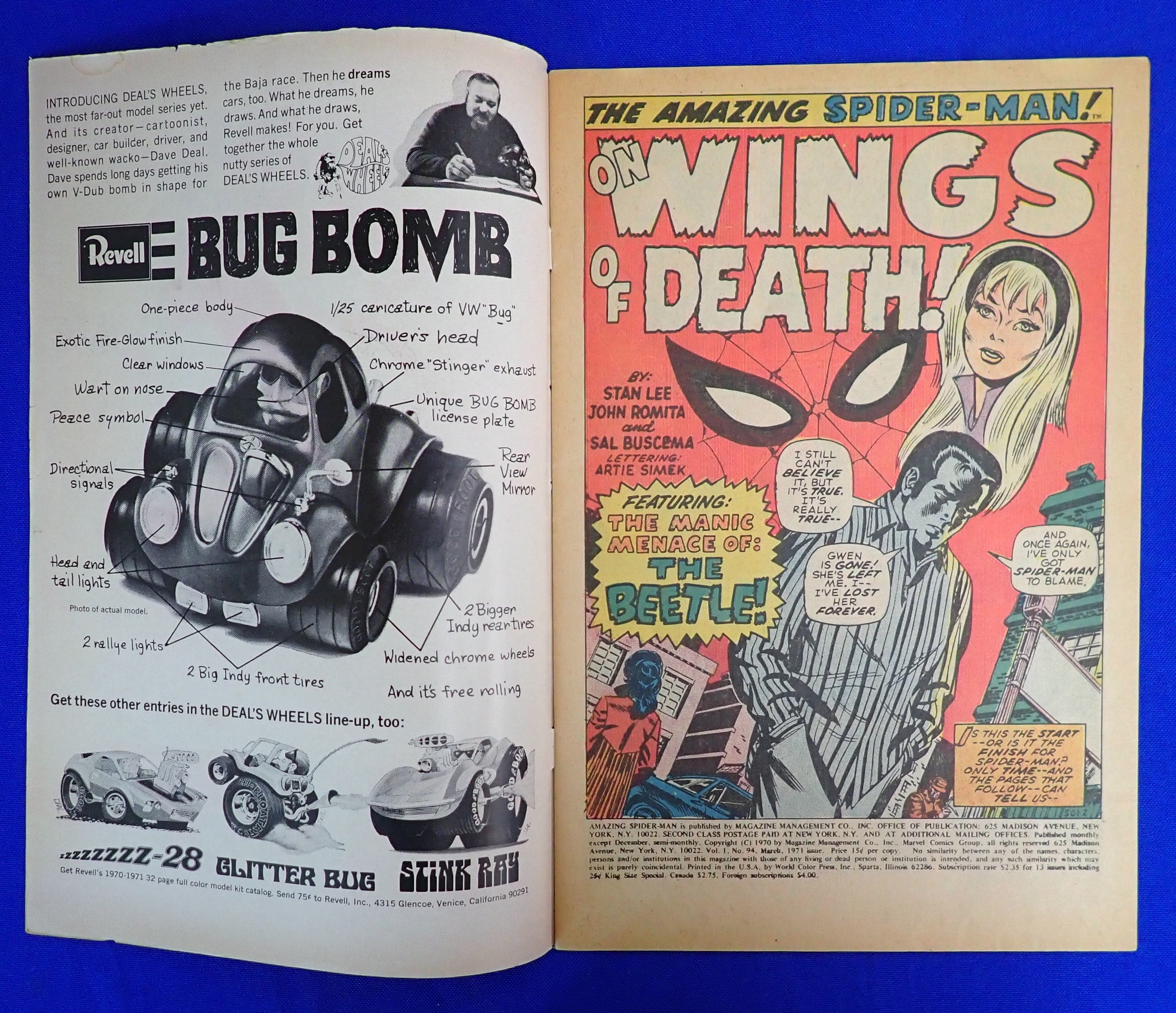Amazing Spider-Man #94 (1970) - VG/FN- (5.0-5.5)