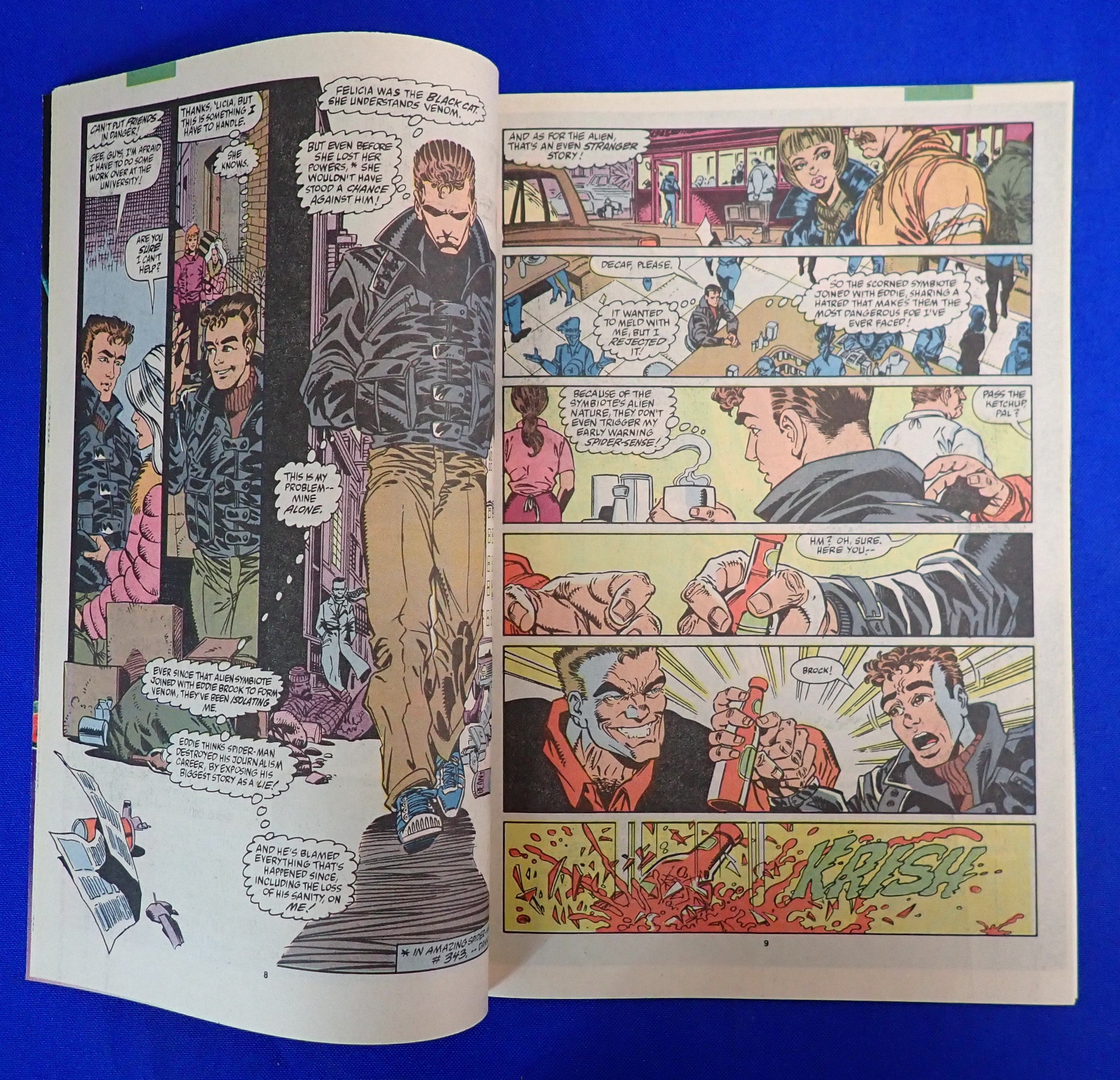 Amazing Spider-Man #346 (1991) - VF/VF- (8.0-8.5) - Iconic Erik Larsen Cover