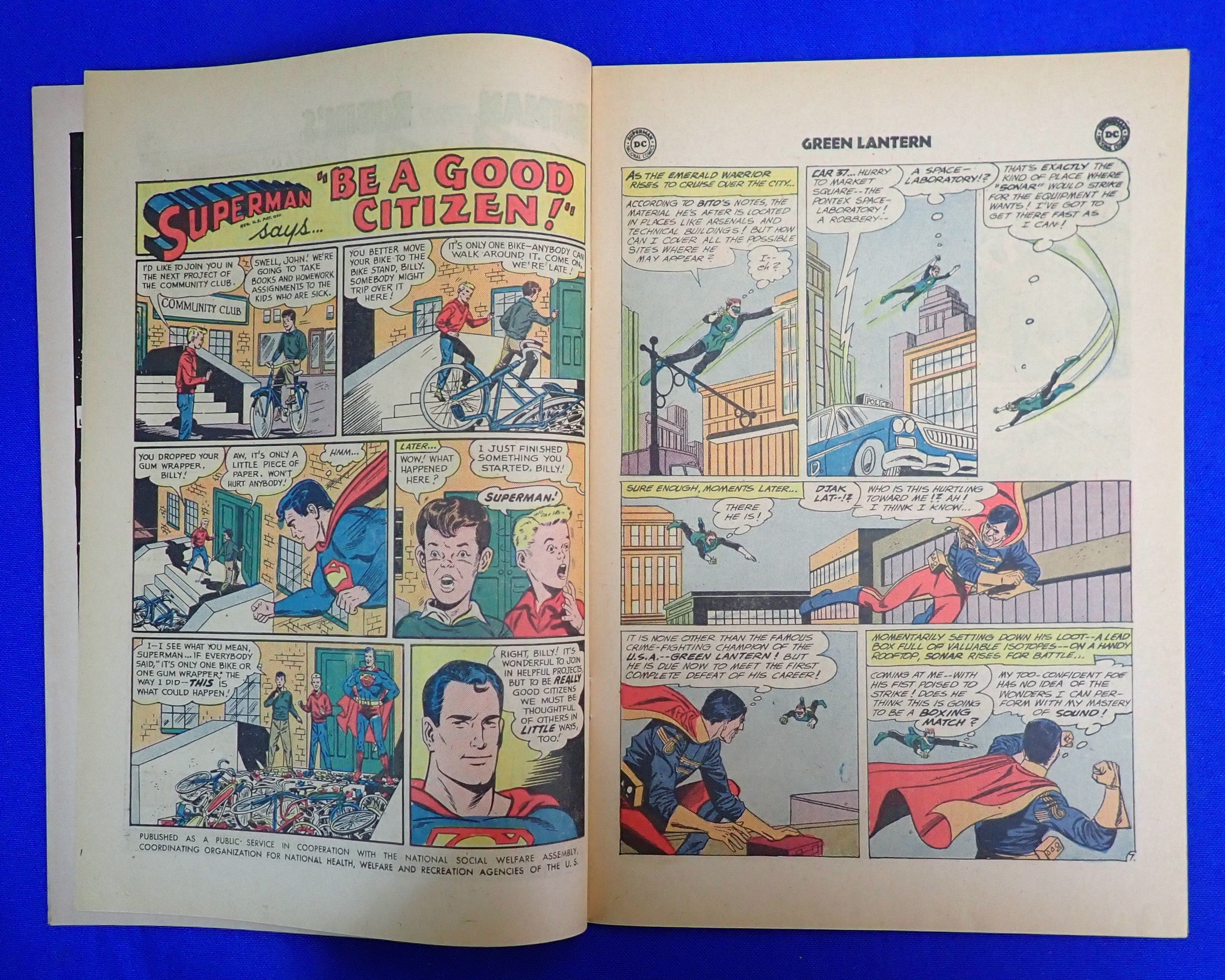 Green Lantern #14 (1962) - FN/FN- (5.5-6.0) - 1st App. & Origin Sonar