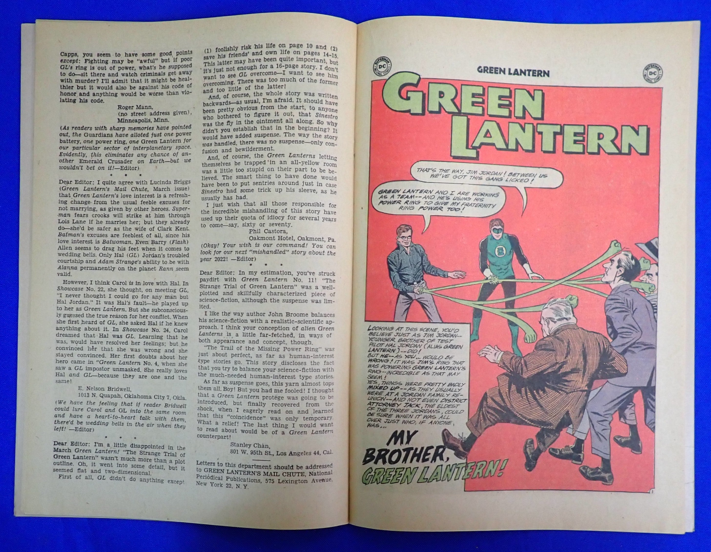Green Lantern #14 (1962) - FN/FN- (5.5-6.0) - 1st App. & Origin Sonar