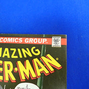 Amazing Spider-Man #144 (1975) - FN+ (6.5) - Mark Jeweler Variant
