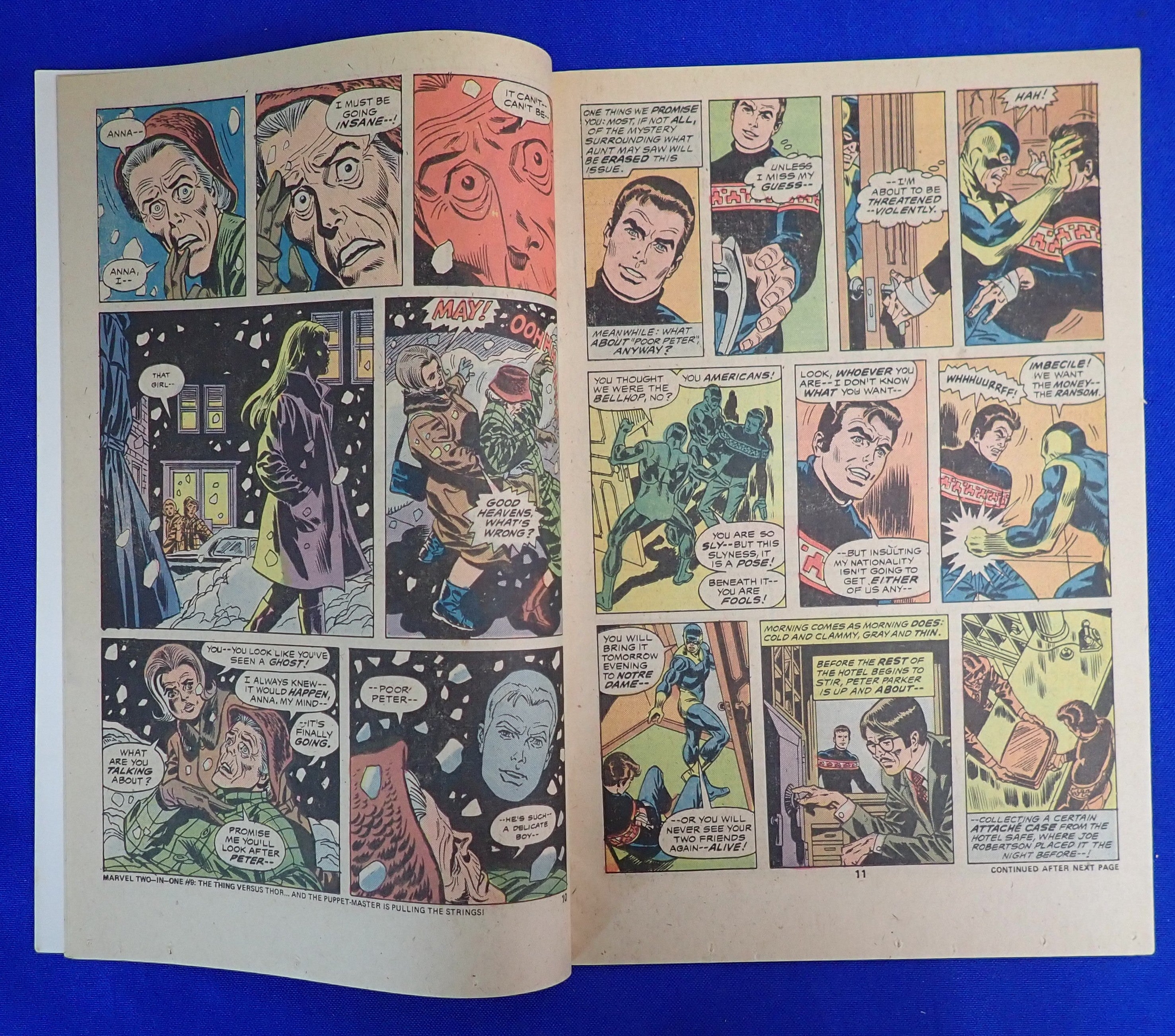 Amazing Spider-Man #144 (1975) - FN+ (6.5) - Mark Jeweler Variant