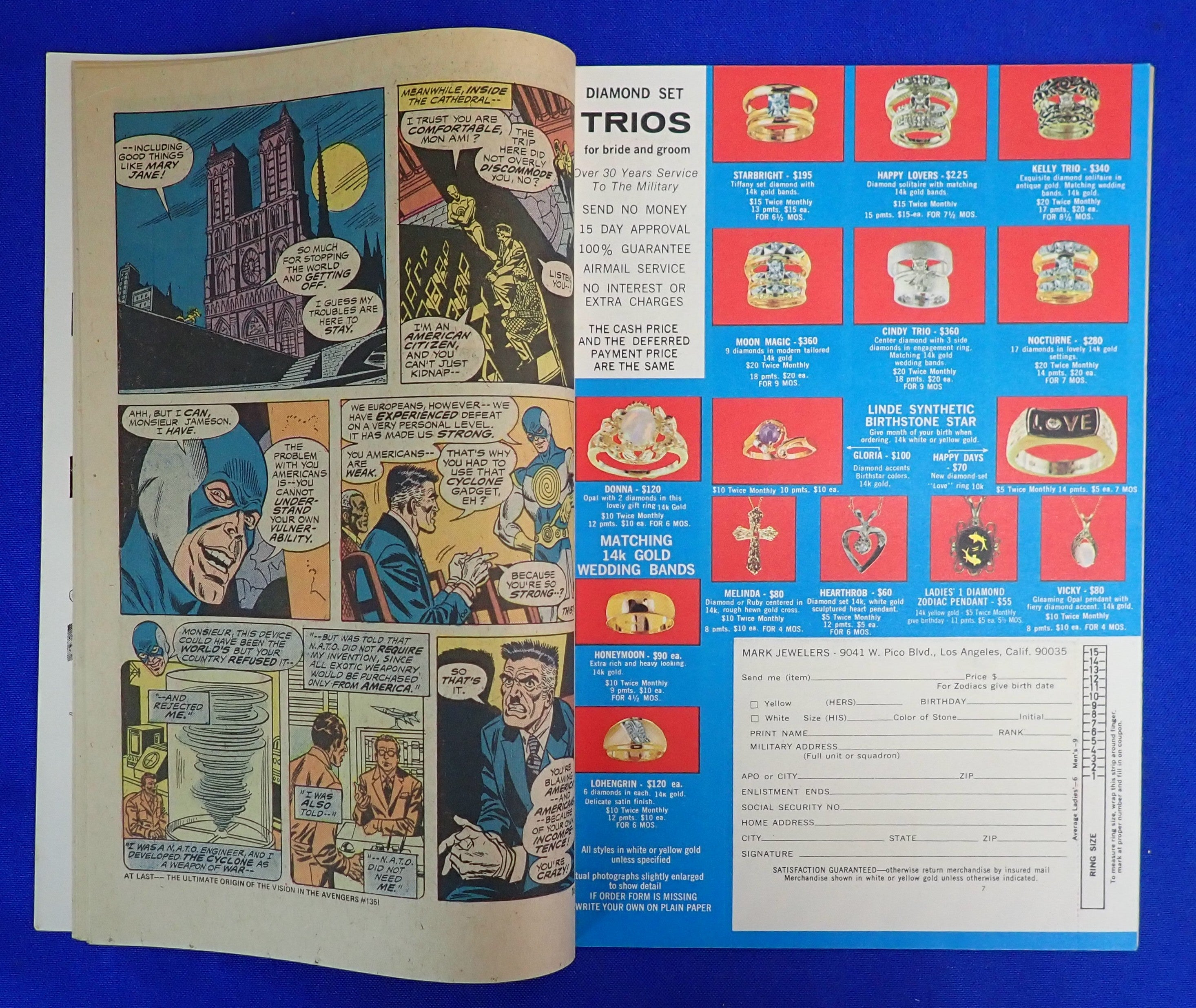Amazing Spider-Man #144 (1975) - FN+ (6.5) - Mark Jeweler Variant