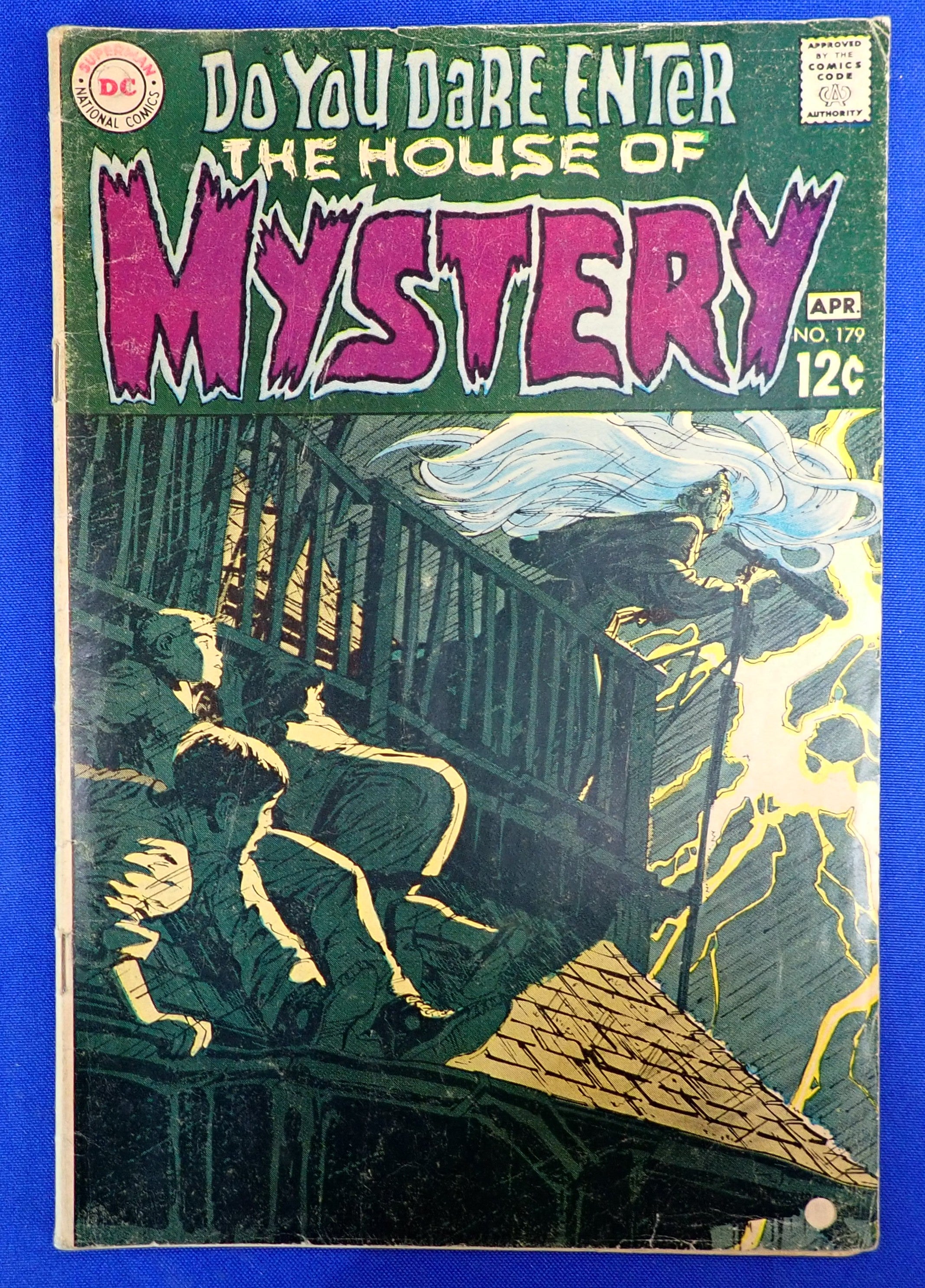 House of Mystery #179 (1969) - VG (4.0) - 1st Bernie Wrightson as Interior Artist