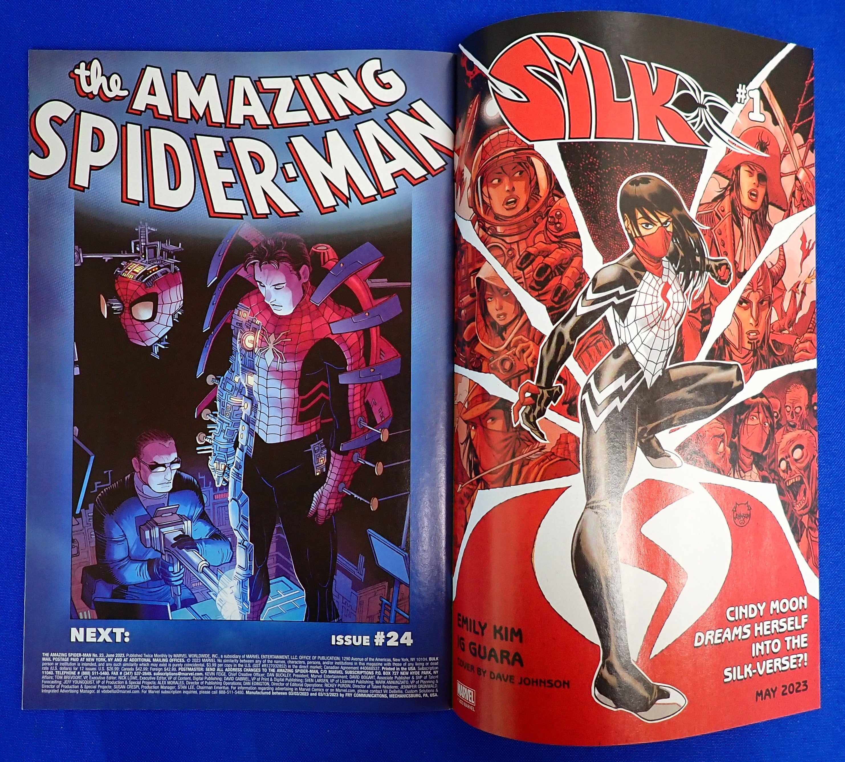 Amazing Spider-Man #123 (2023) - NM+ (9.2+) - 1:500 Chris Bachalo "Virgin" Variant