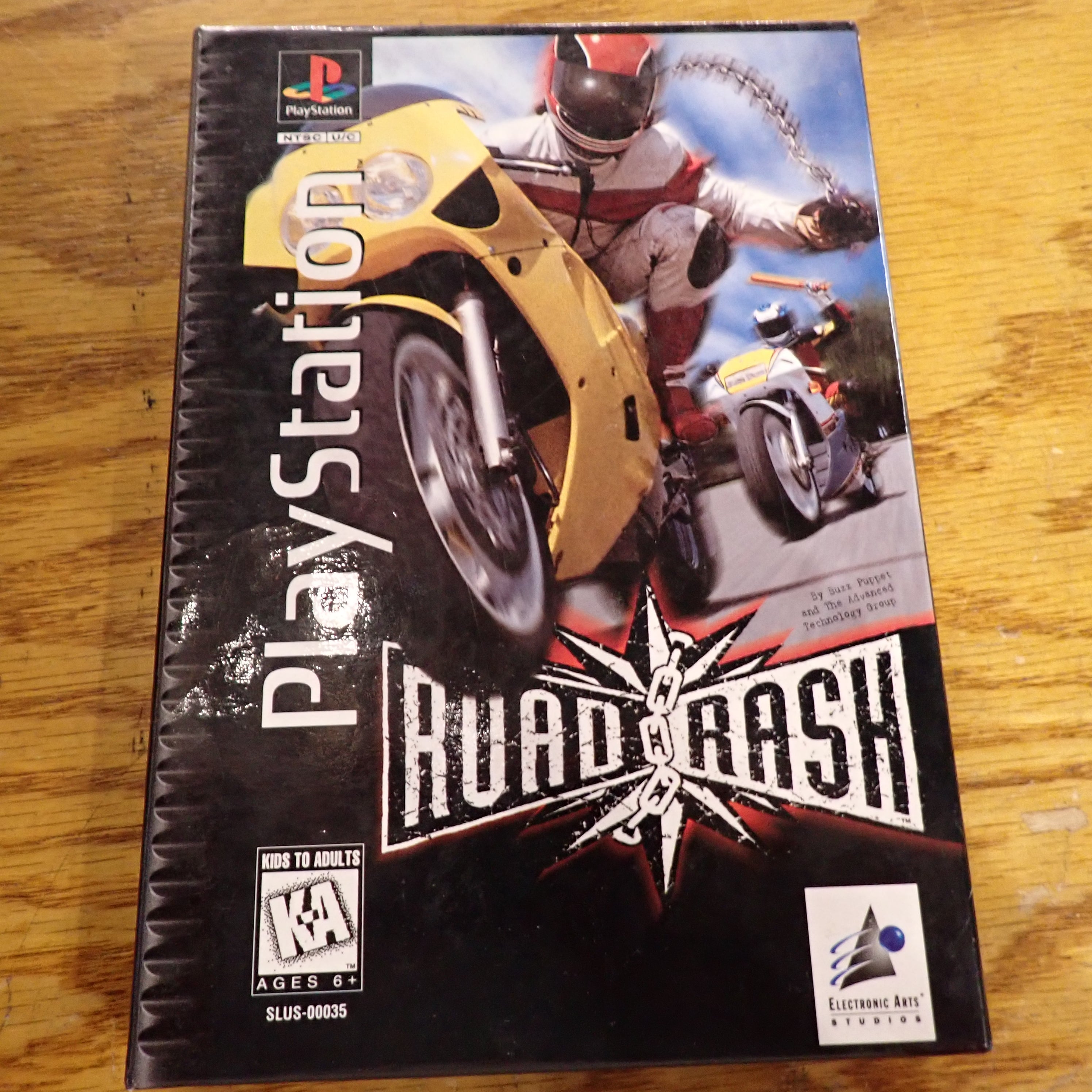 Road Rash(Long Box) - PS1