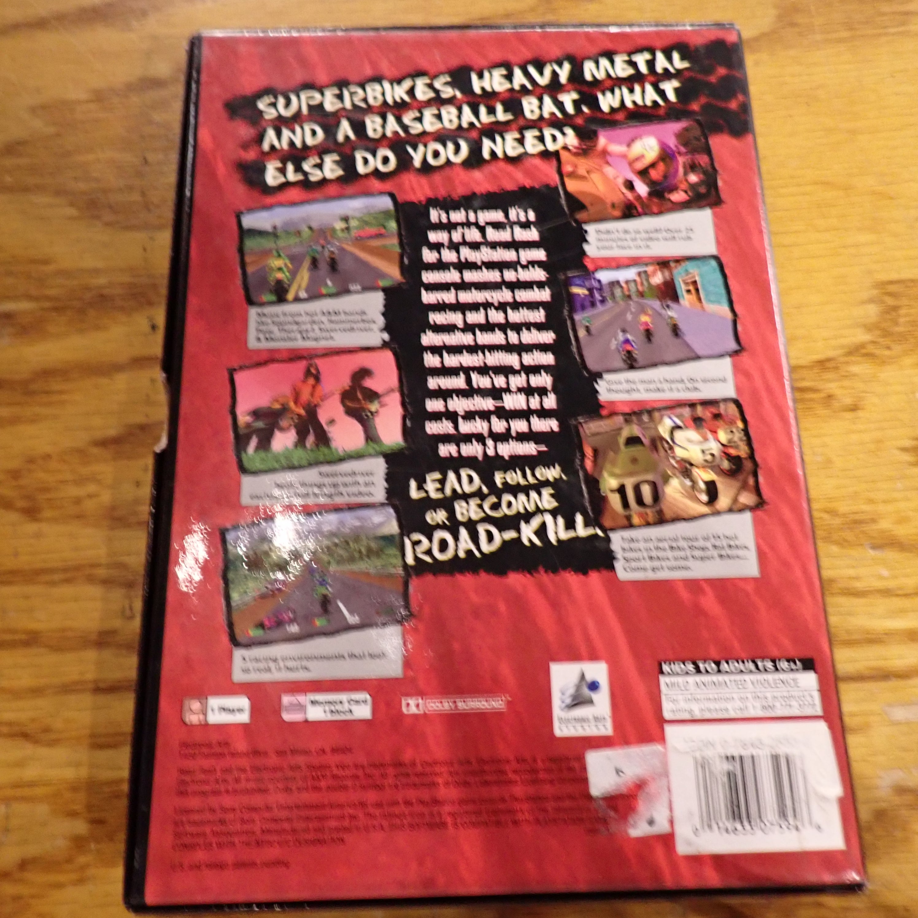 Road Rash(Long Box) - PS1