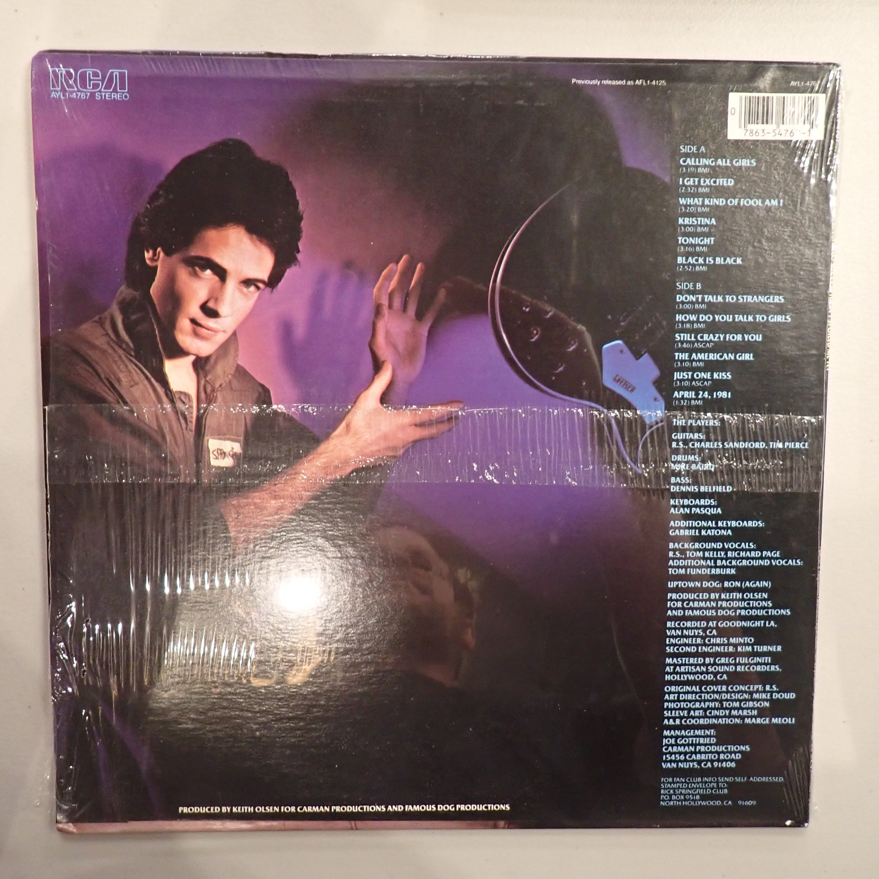 Rick Springfield - Success Hasn't Spoiled Me Yet