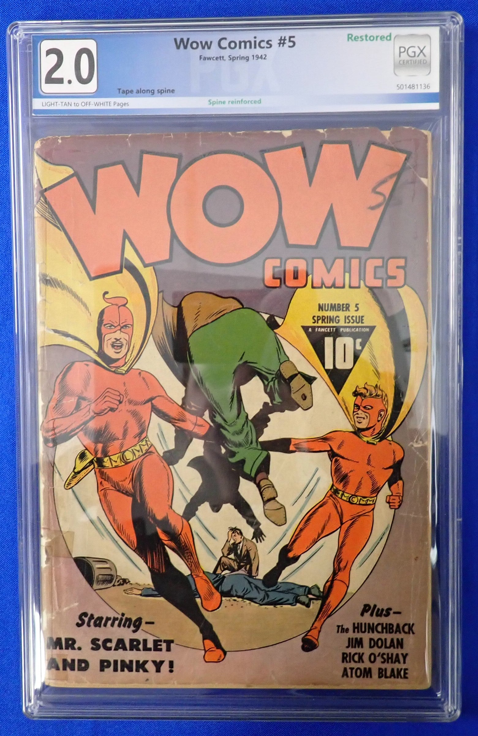 Wow Comics #5 (1942) - PGX (Blue Label) 2.0