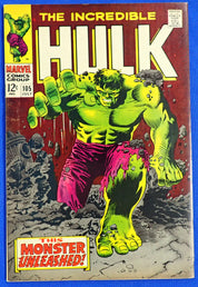 Incredible Hulk #105 (1968) - FN/VF (7.0)