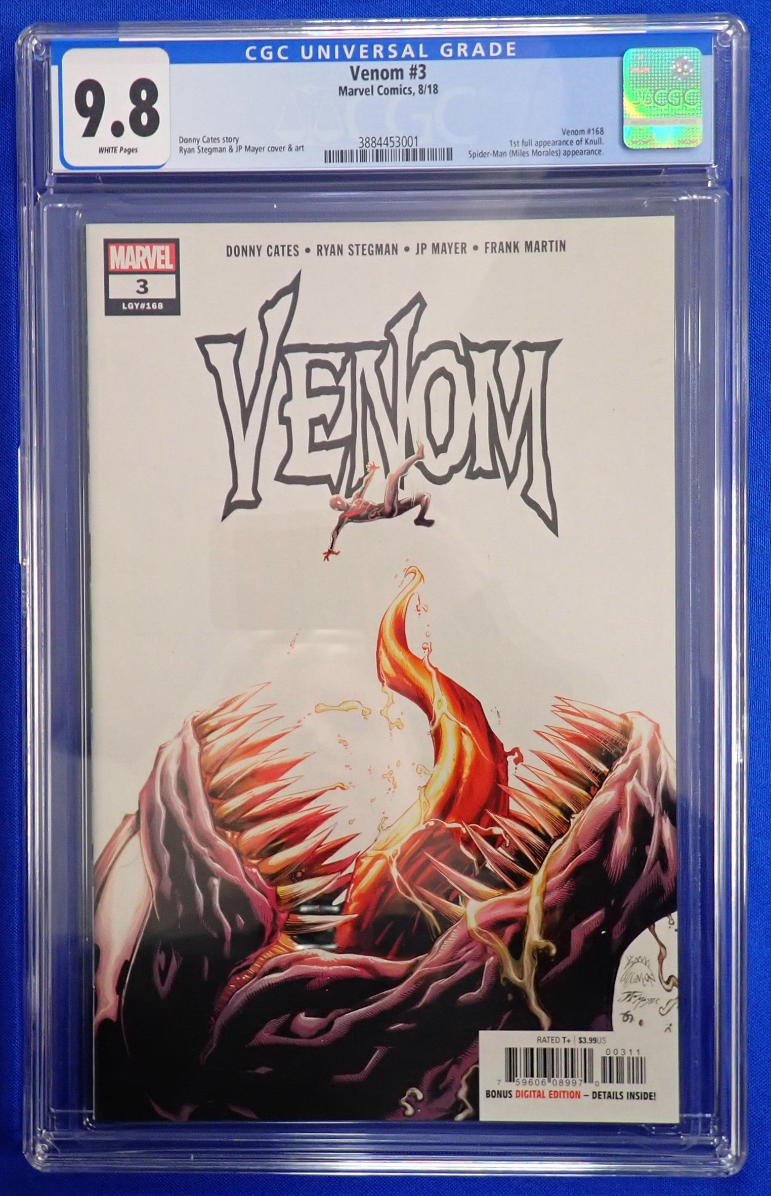 Venom #3 (2018) - CGC 9.8 - 1st Full Knull