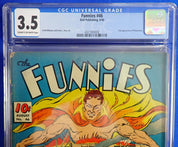 Funnies #46 (1940) - CGC 3.5 - 2nd Phantasmo