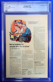 Avengers #57 (1968) - CGC 8.0 - 1st Silver Age Vision