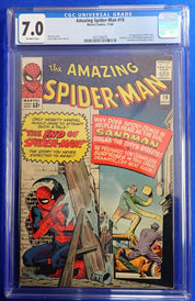 Amazing Spider-Man #18 (1964) - CGC 7.0 - 1st Ned Leeds