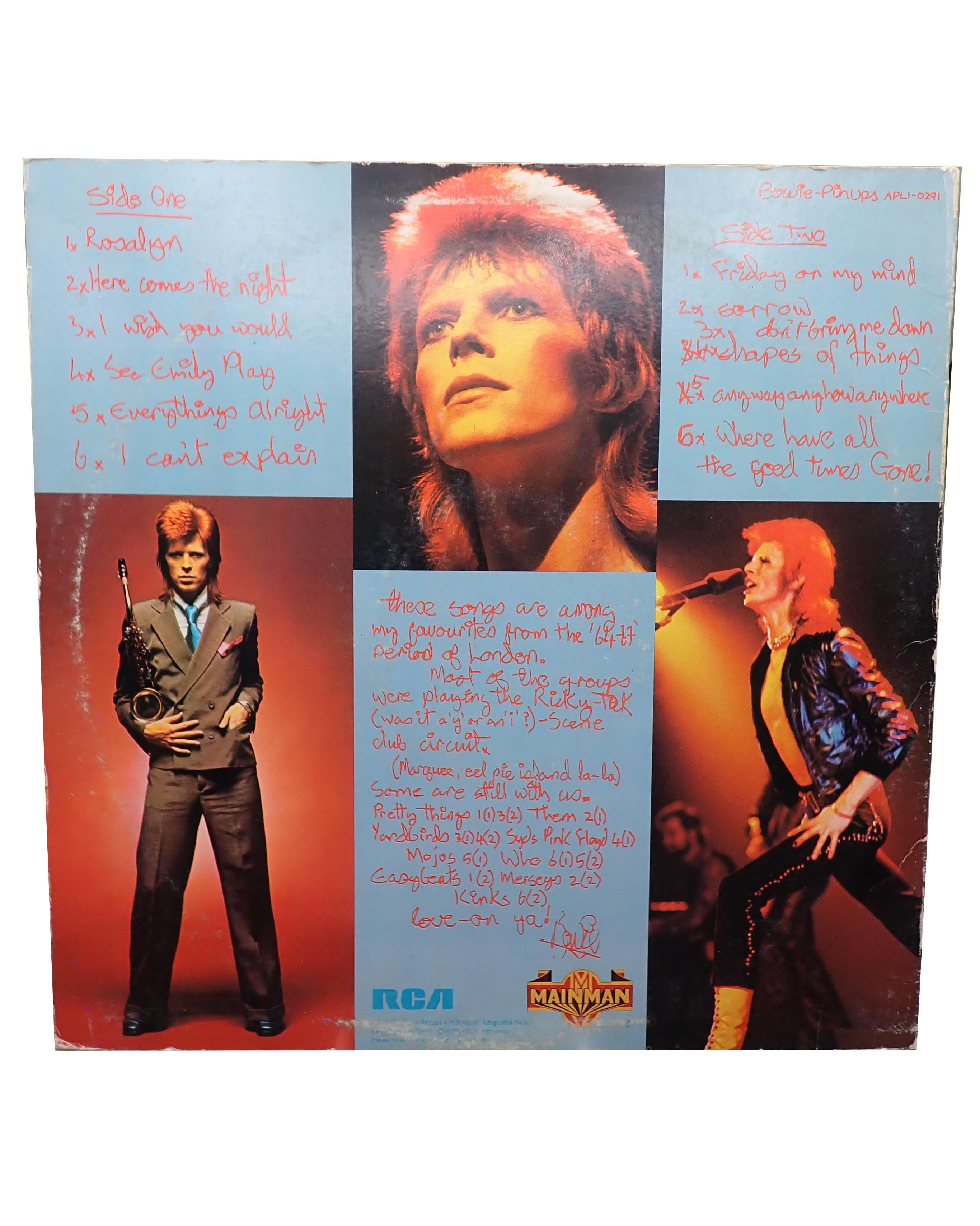 David Bowie - Pinups - Vinyl