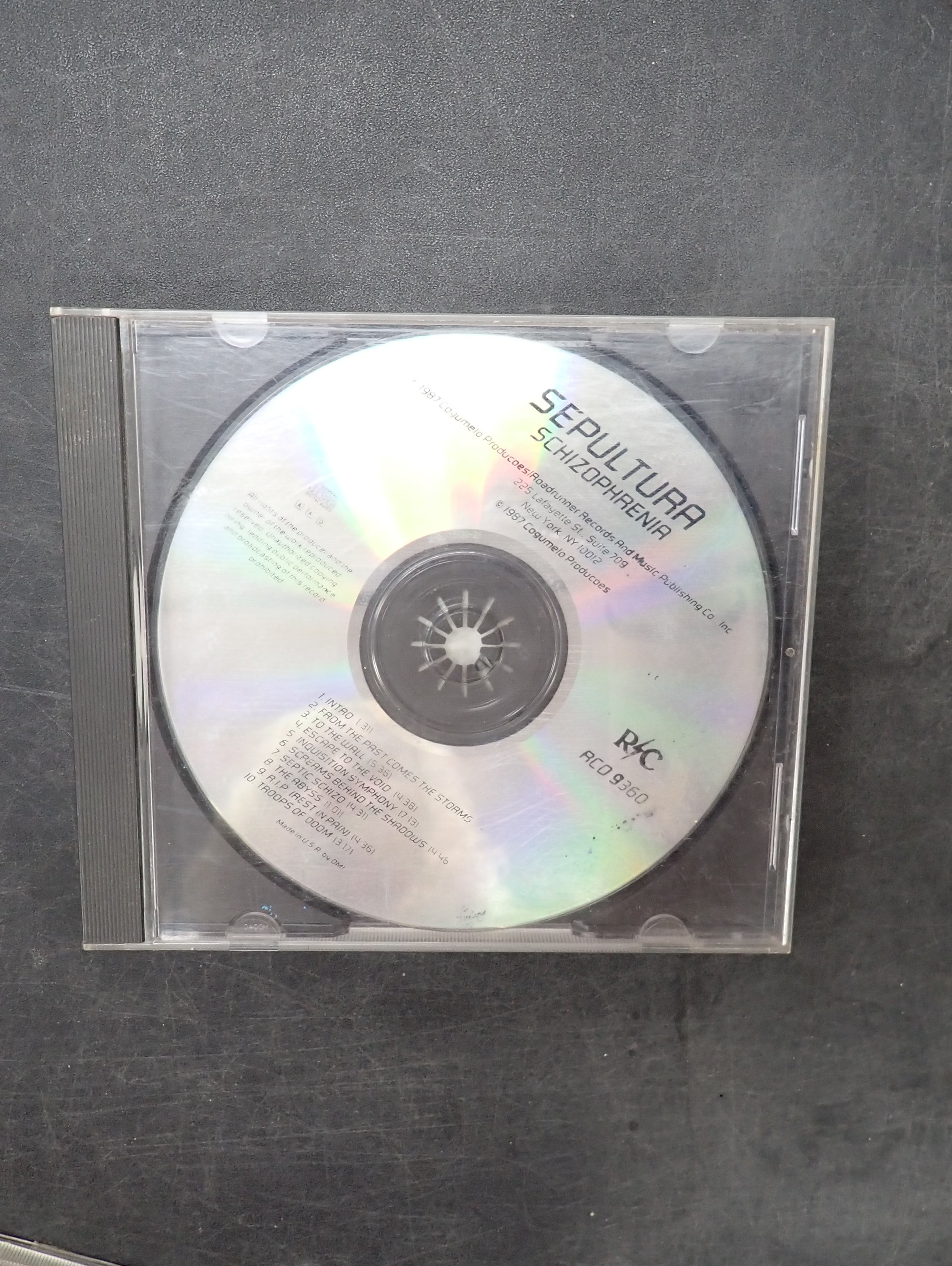 Sepultura - Schizophrenia CD