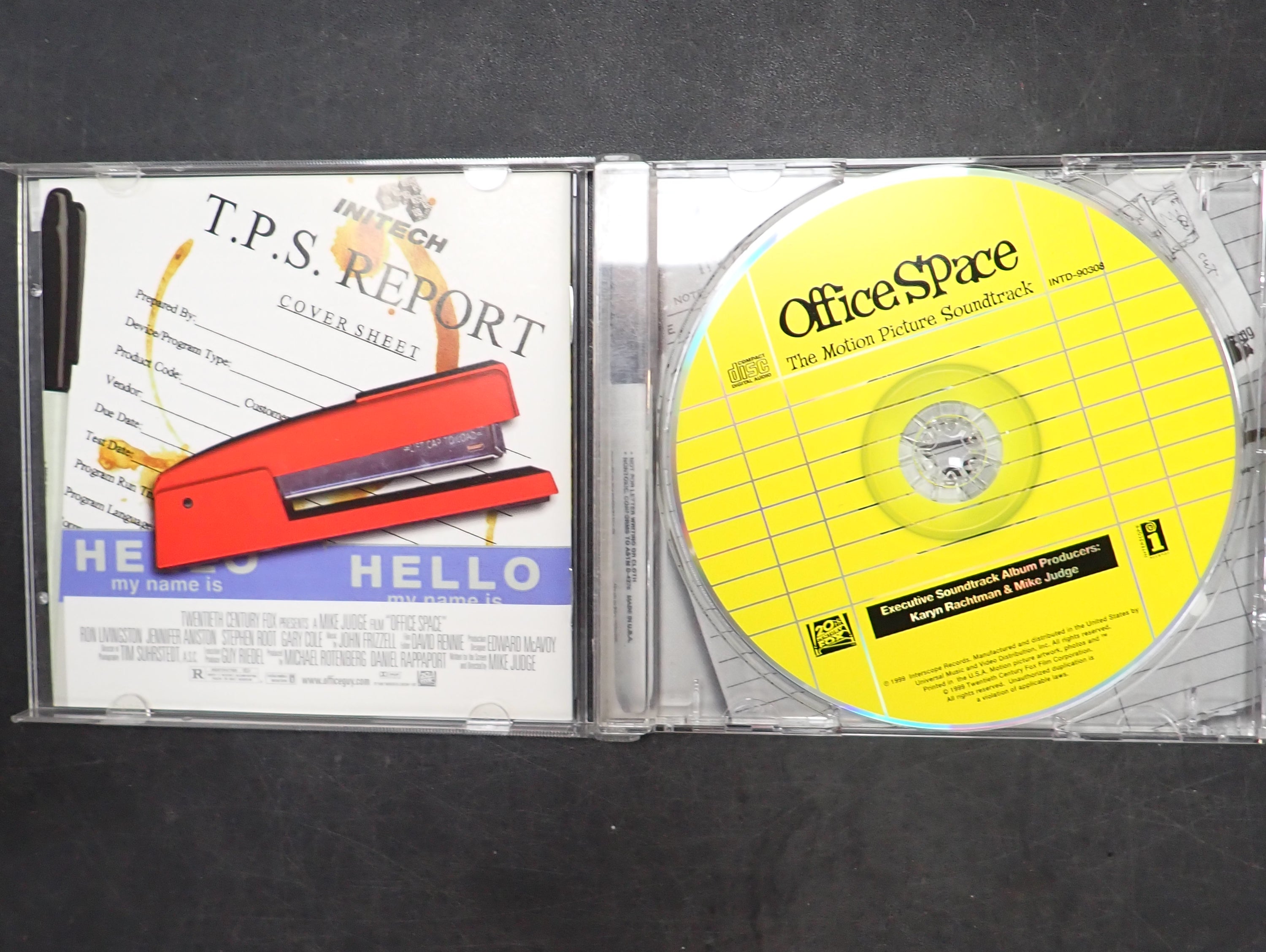 Office Space Motion Picture Soundtrack CD