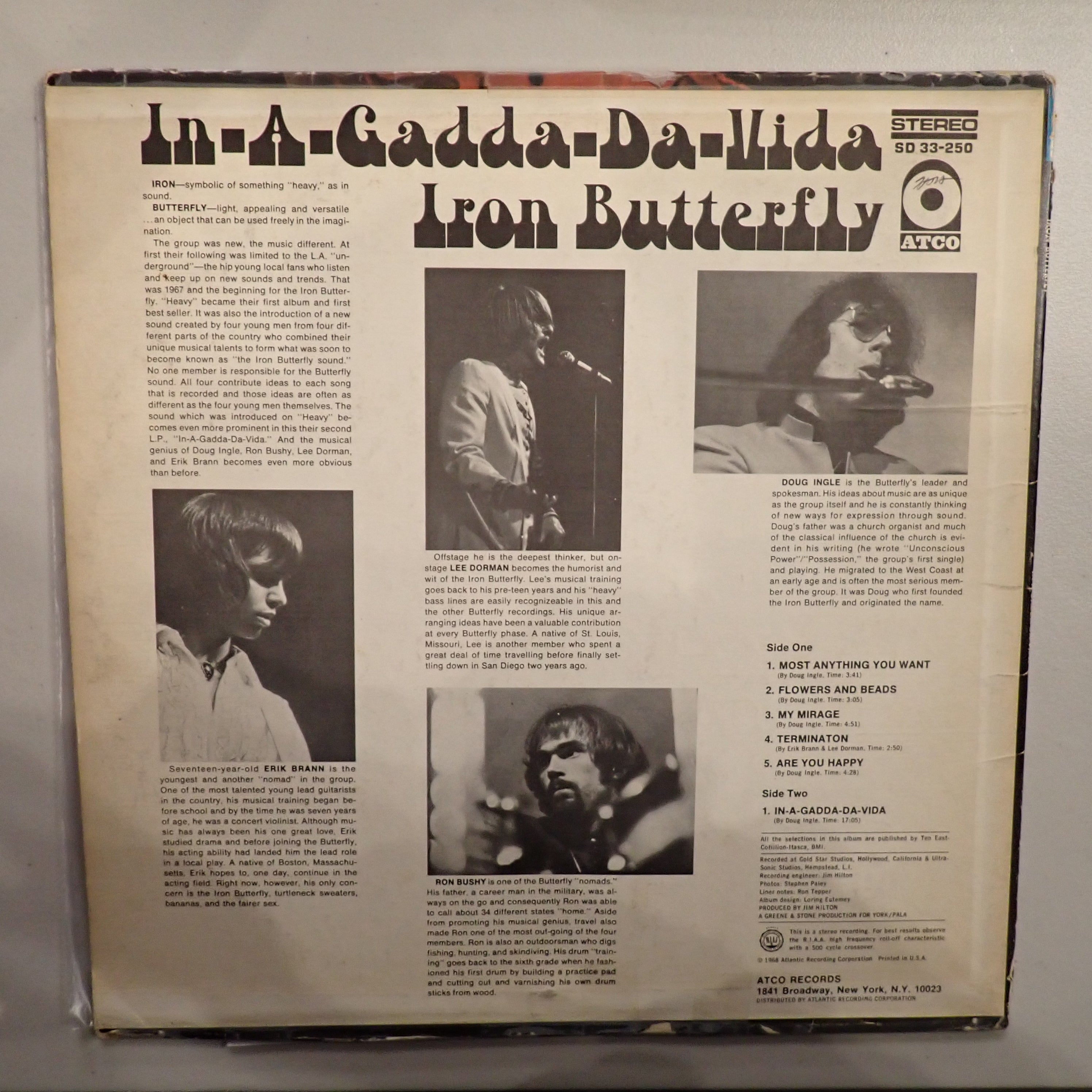 Iron Butterfly - In-A-Gadda-Da-Vida