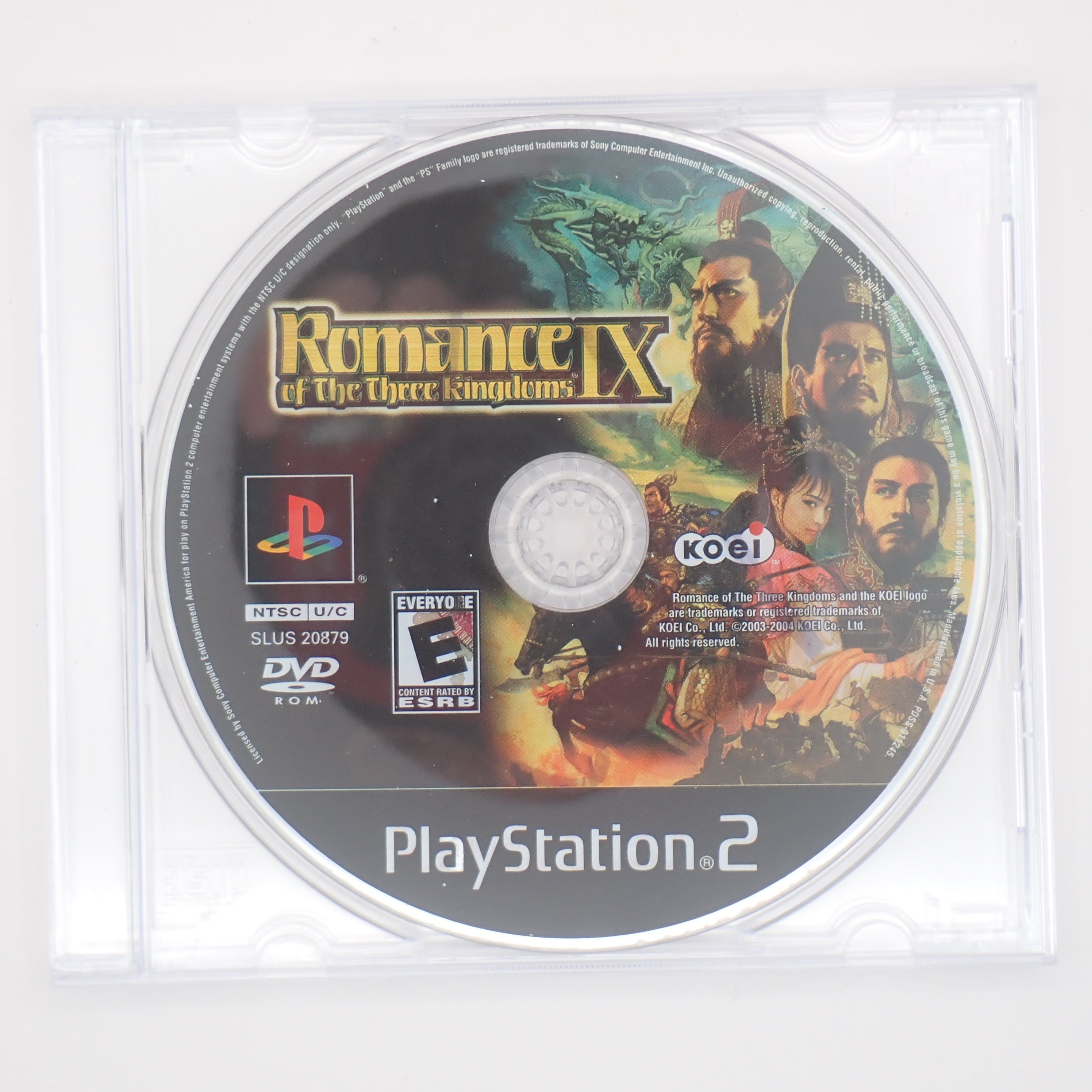 Romance of the Three Kingdoms 9 - PS2
