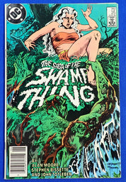 Saga of the Swamp Thing #25 (1984) - FN- (5.5) - 1st Cameo John Constantine