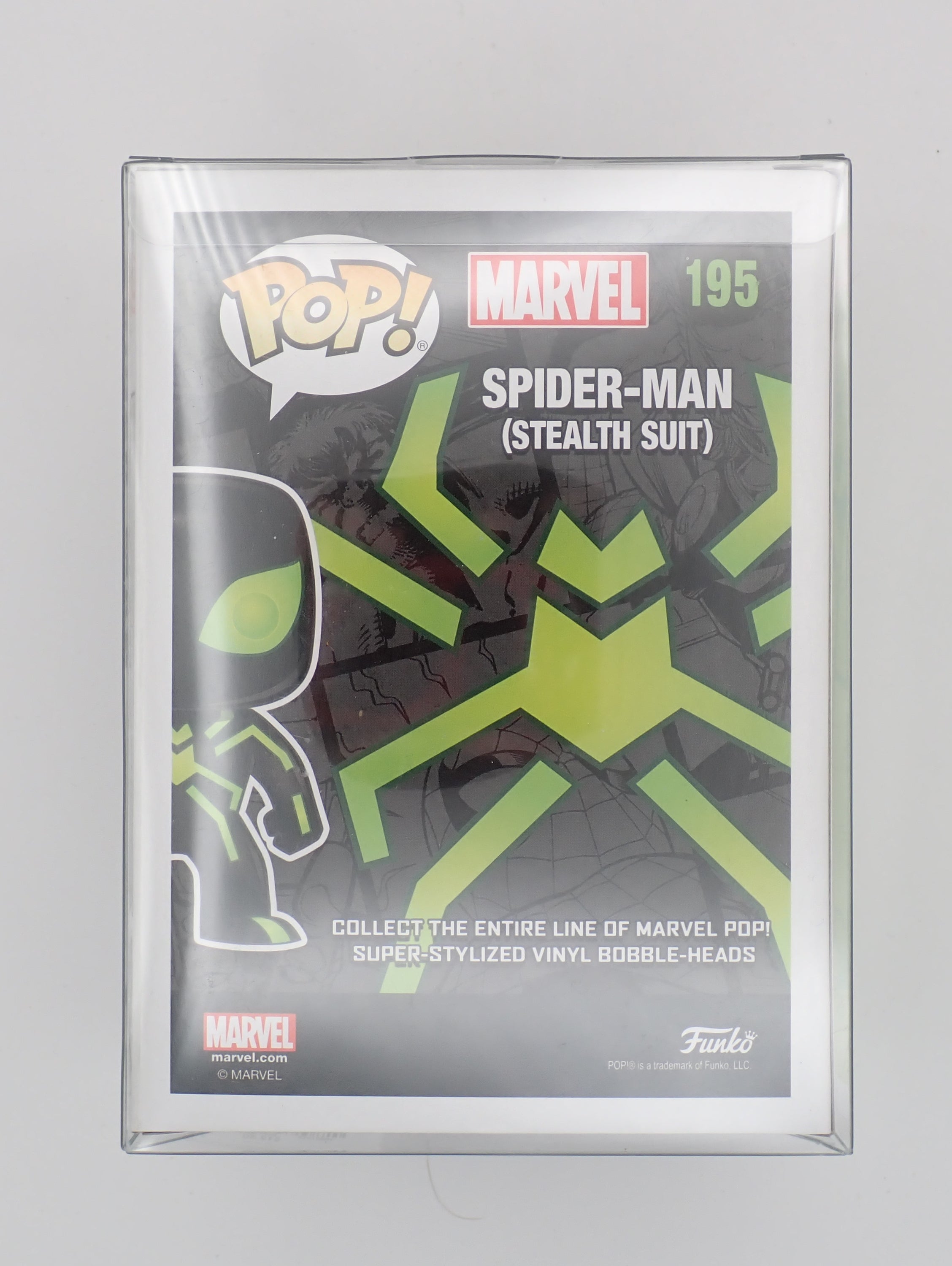 Spider-Man (Steath Suit) - Funko POP! #195