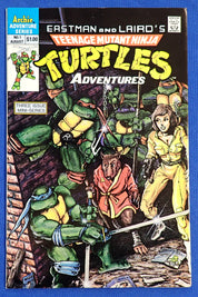 TMNT Adventures #1-3 (1988) - VF+/NM (8.5-9.0)
