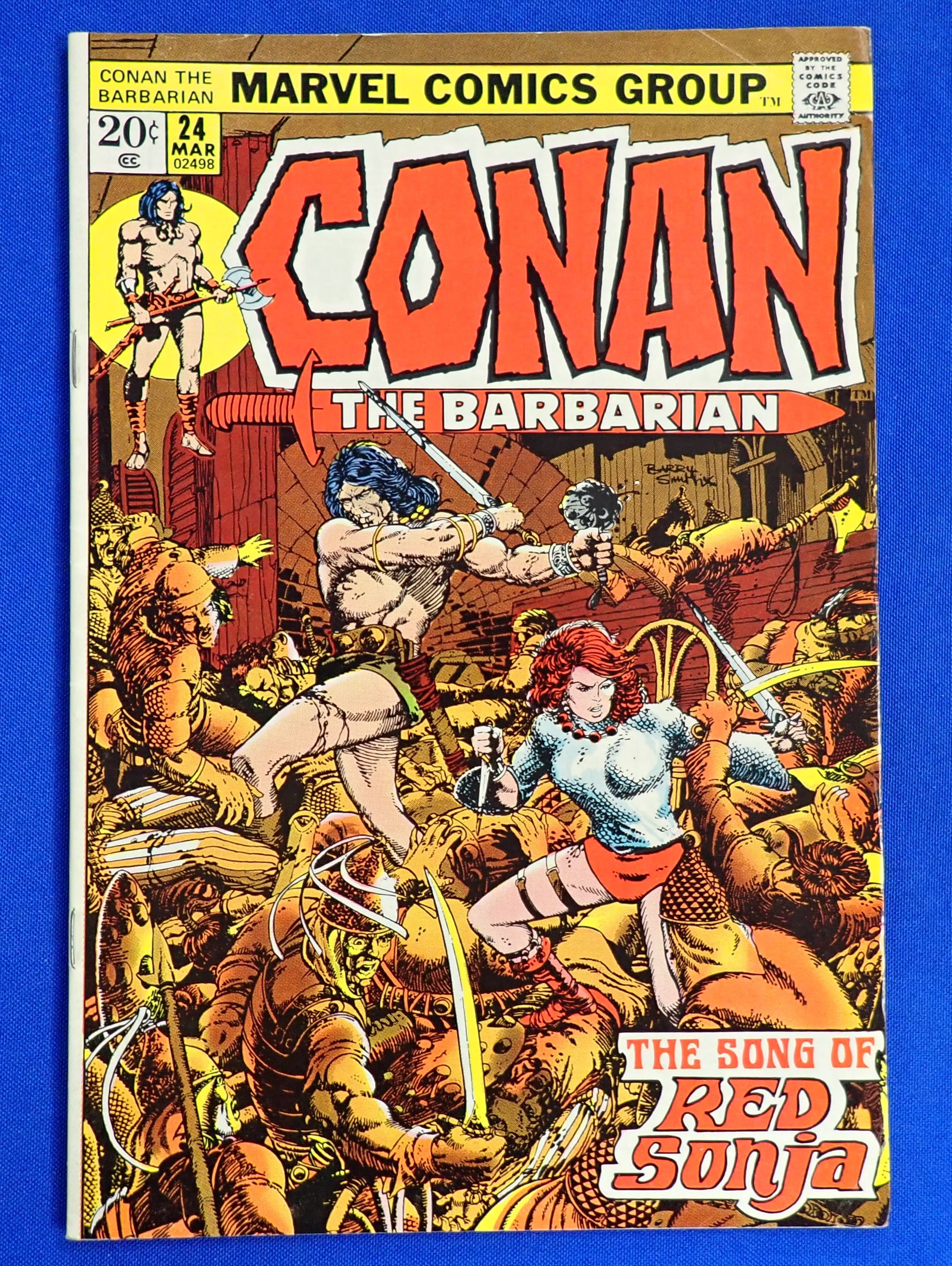 Conan the Barbarian #24 (1973) - VF (8.0)