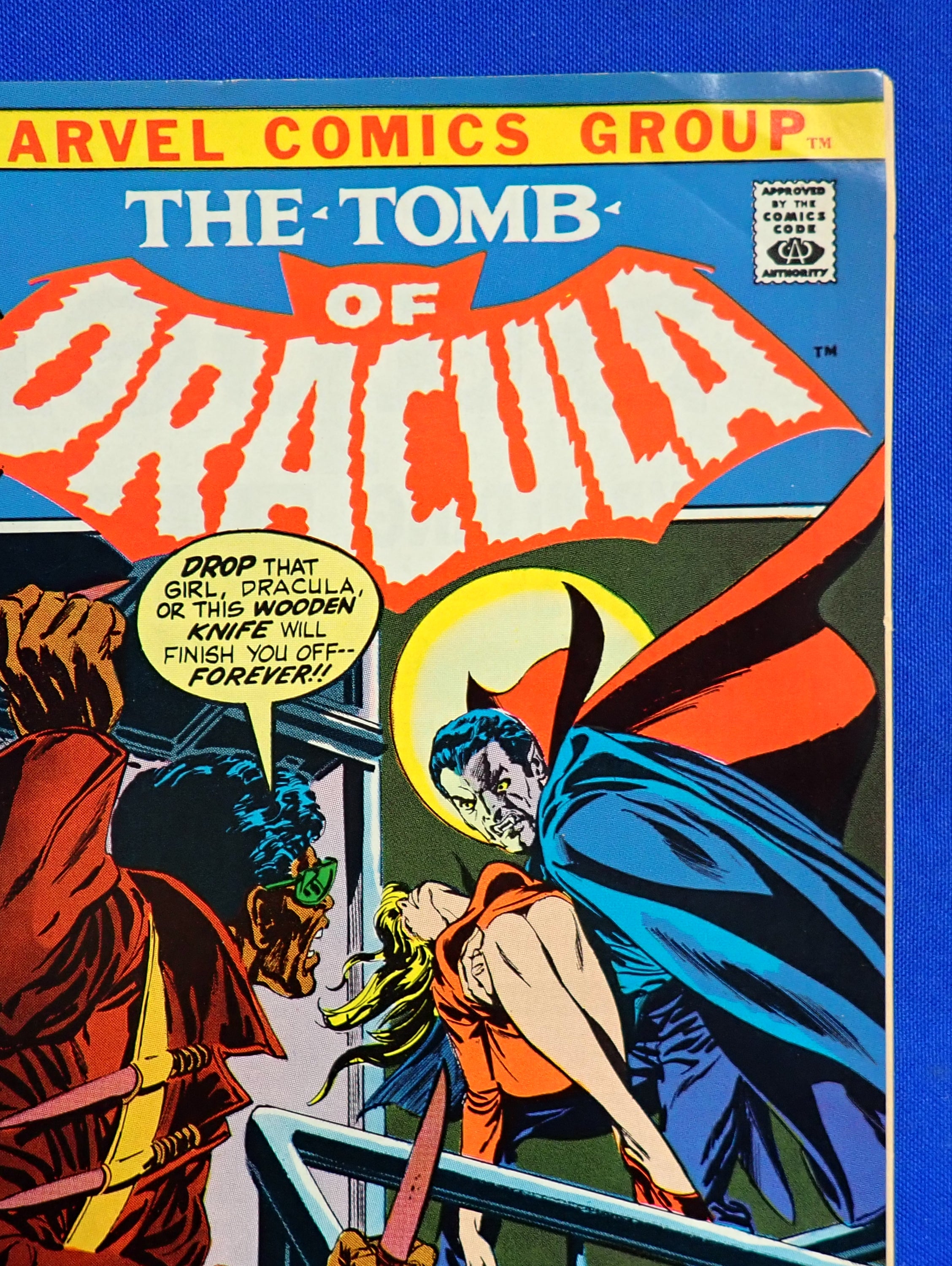 Tomb of Dracula #10 (1973) - FN/VF (7.0) - 1st Blade