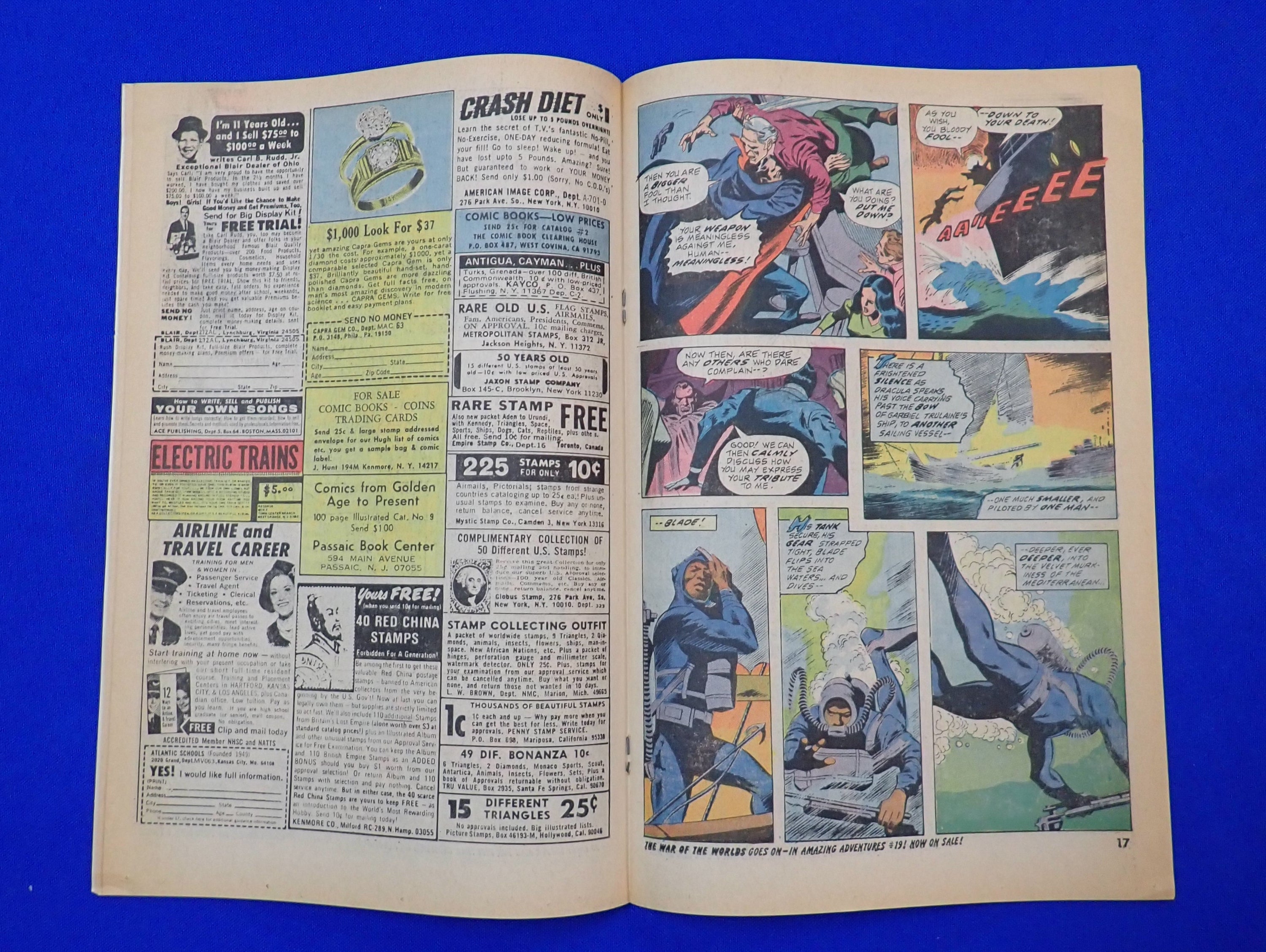 Tomb of Dracula #10 (1973) - FN/VF (7.0) - 1st Blade